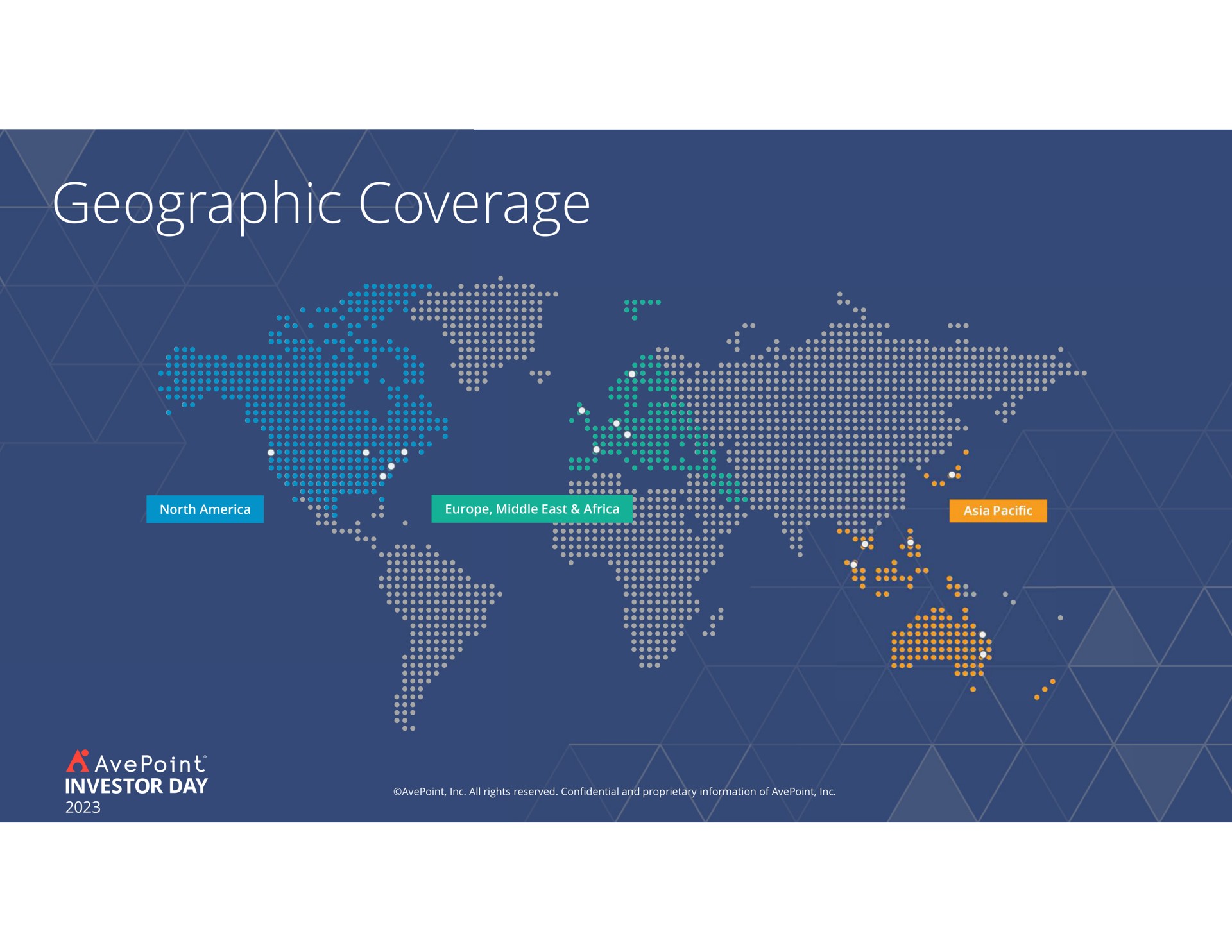 geographic coverage | AvePoint