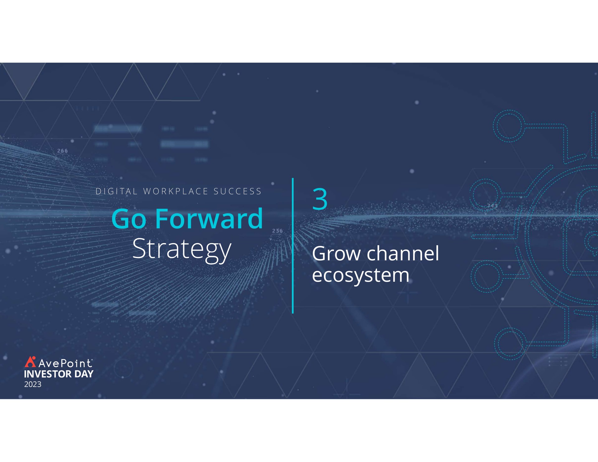 go forward strategy grow channel ecosystem | AvePoint