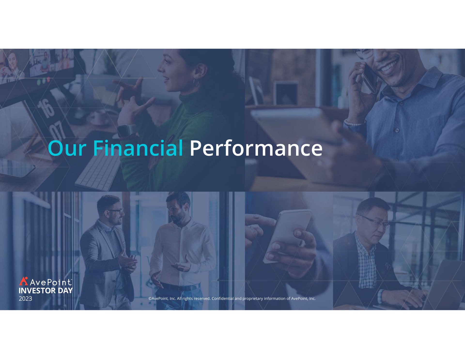 our financial performance | AvePoint
