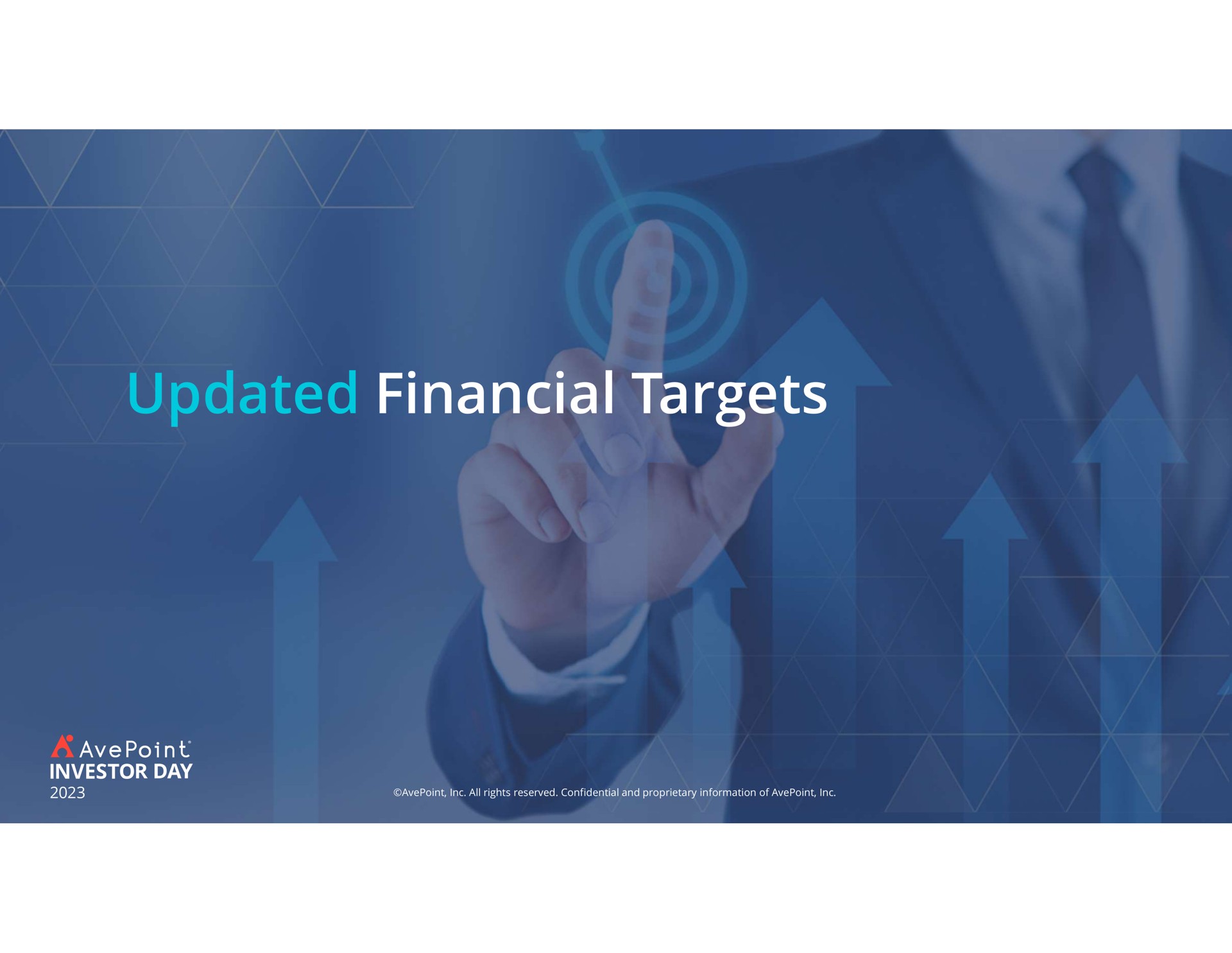 updated financial targets | AvePoint
