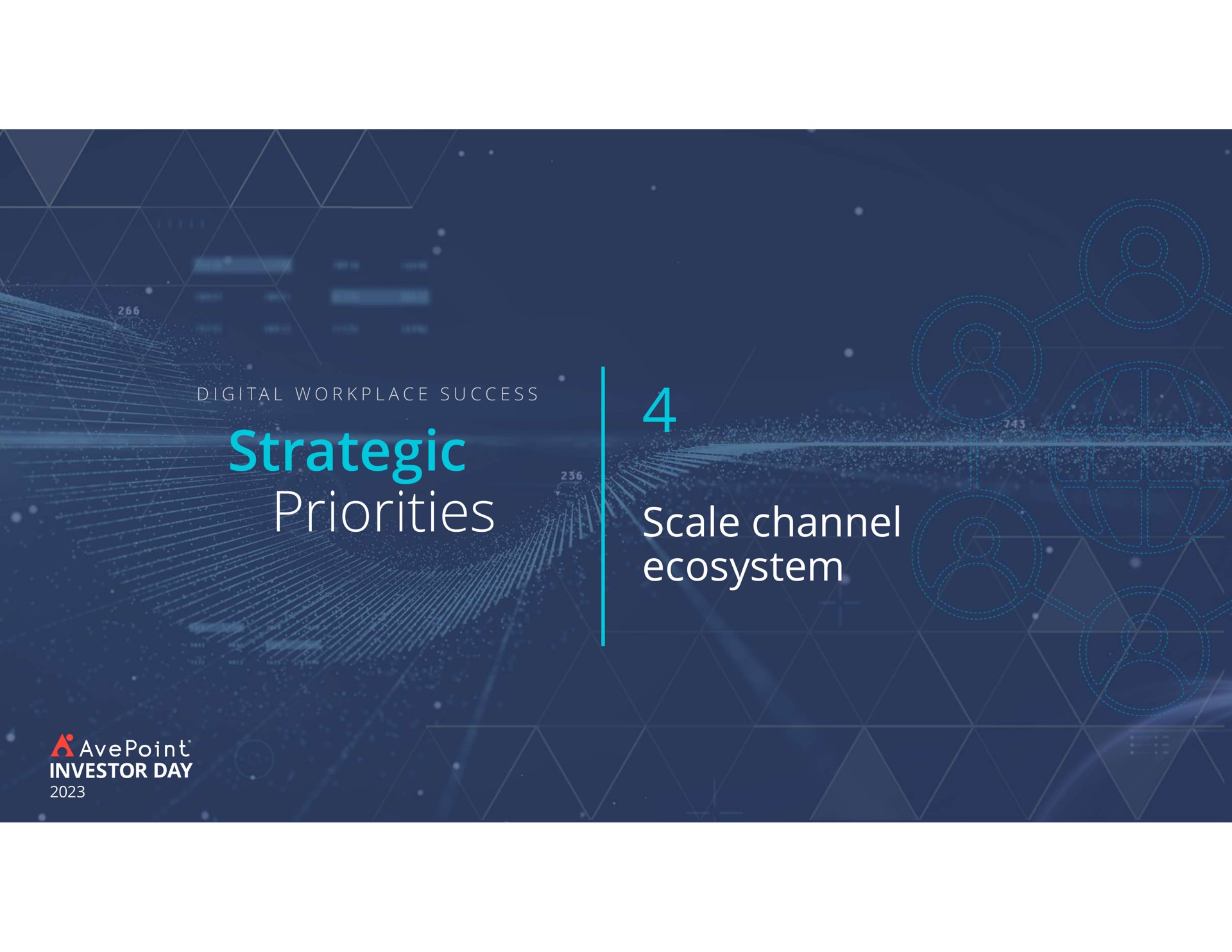 strategic priorities scale channel ecosystem | AvePoint