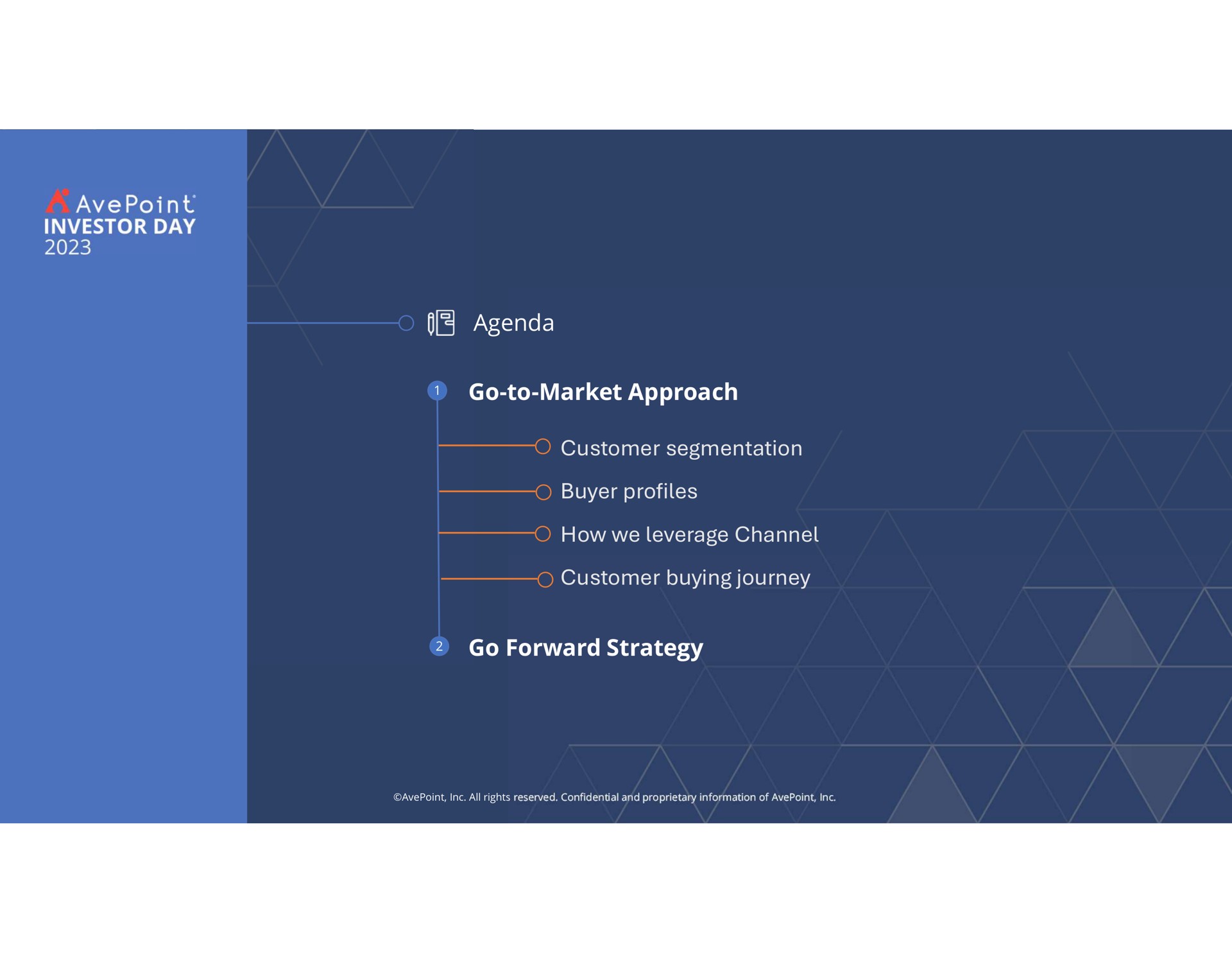 yare go to market approach customer segmentation go forward strategy | AvePoint