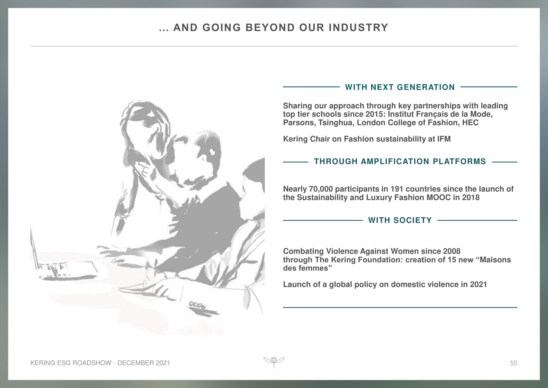and going beyond our industry | Kering