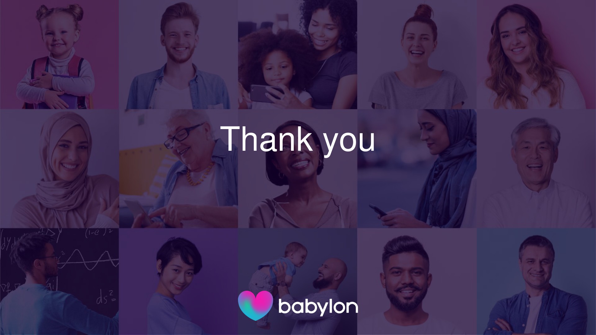 thank you | Babylon