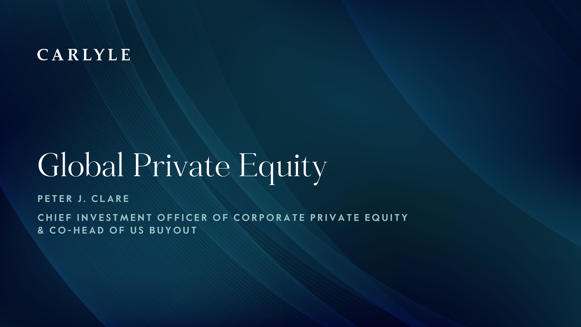 global private equity | Carlyle