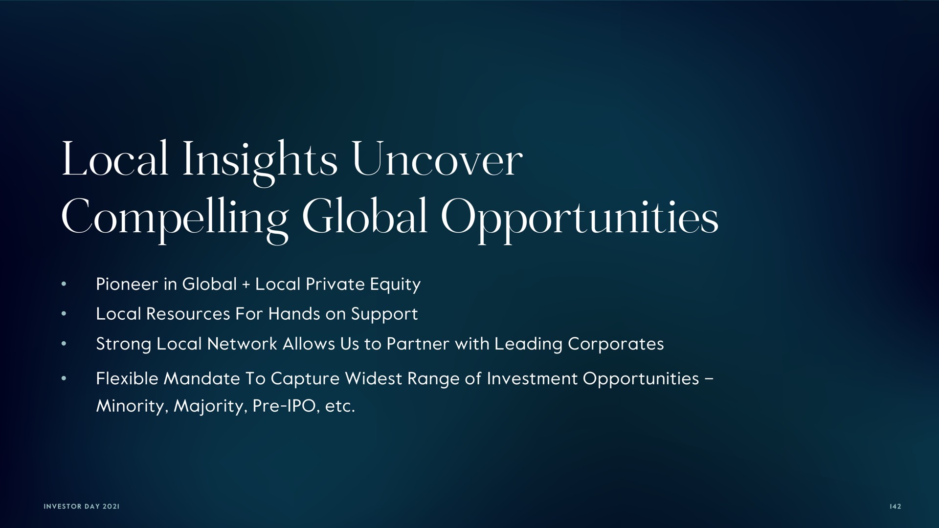 local insights uncover compelling global opportunities | Carlyle