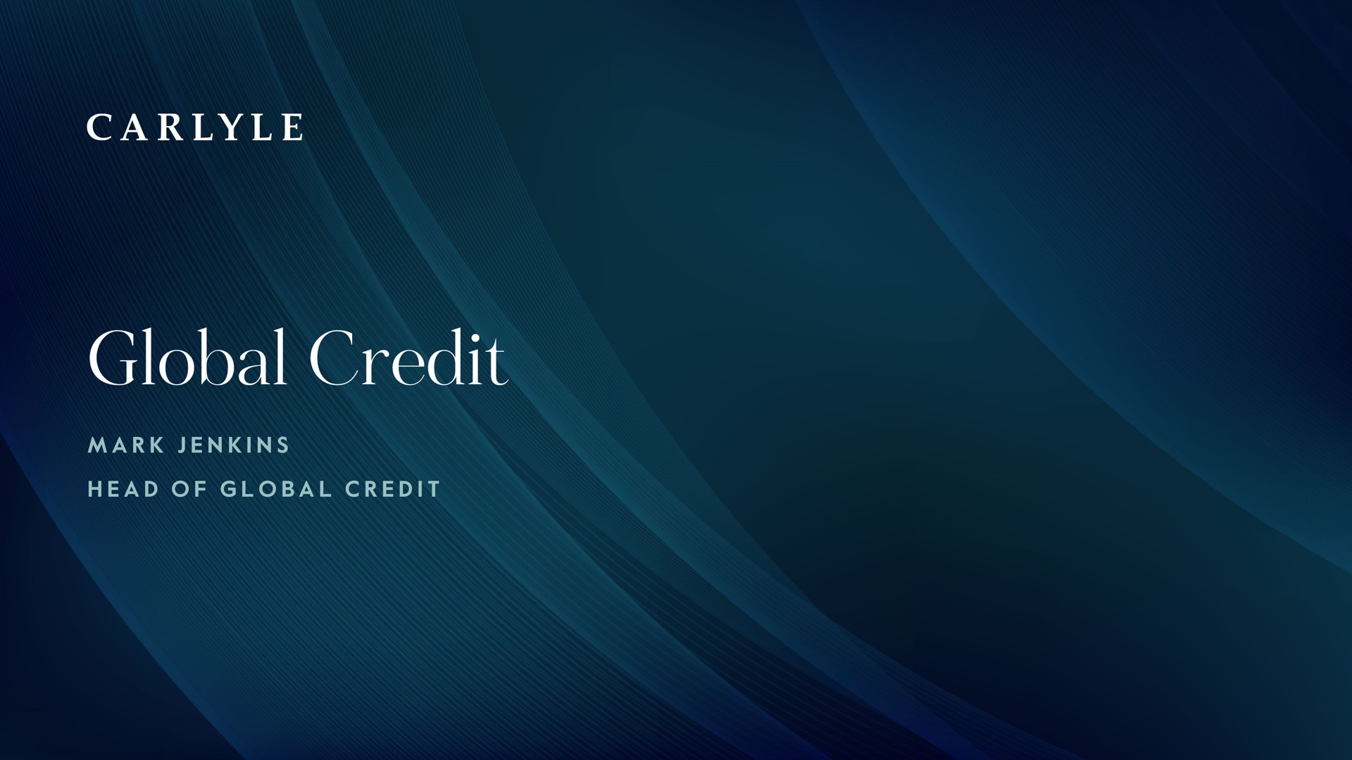 global credit | Carlyle