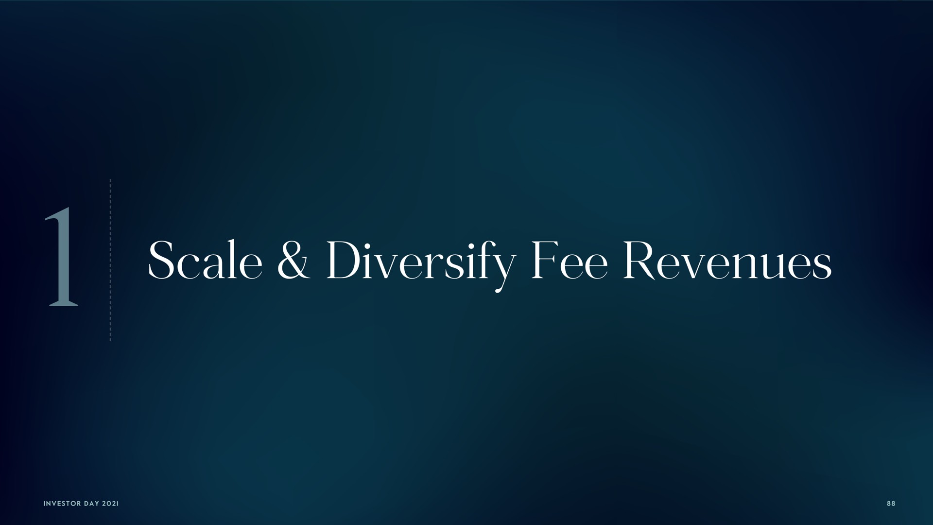 scale diversify fee revenues | Carlyle
