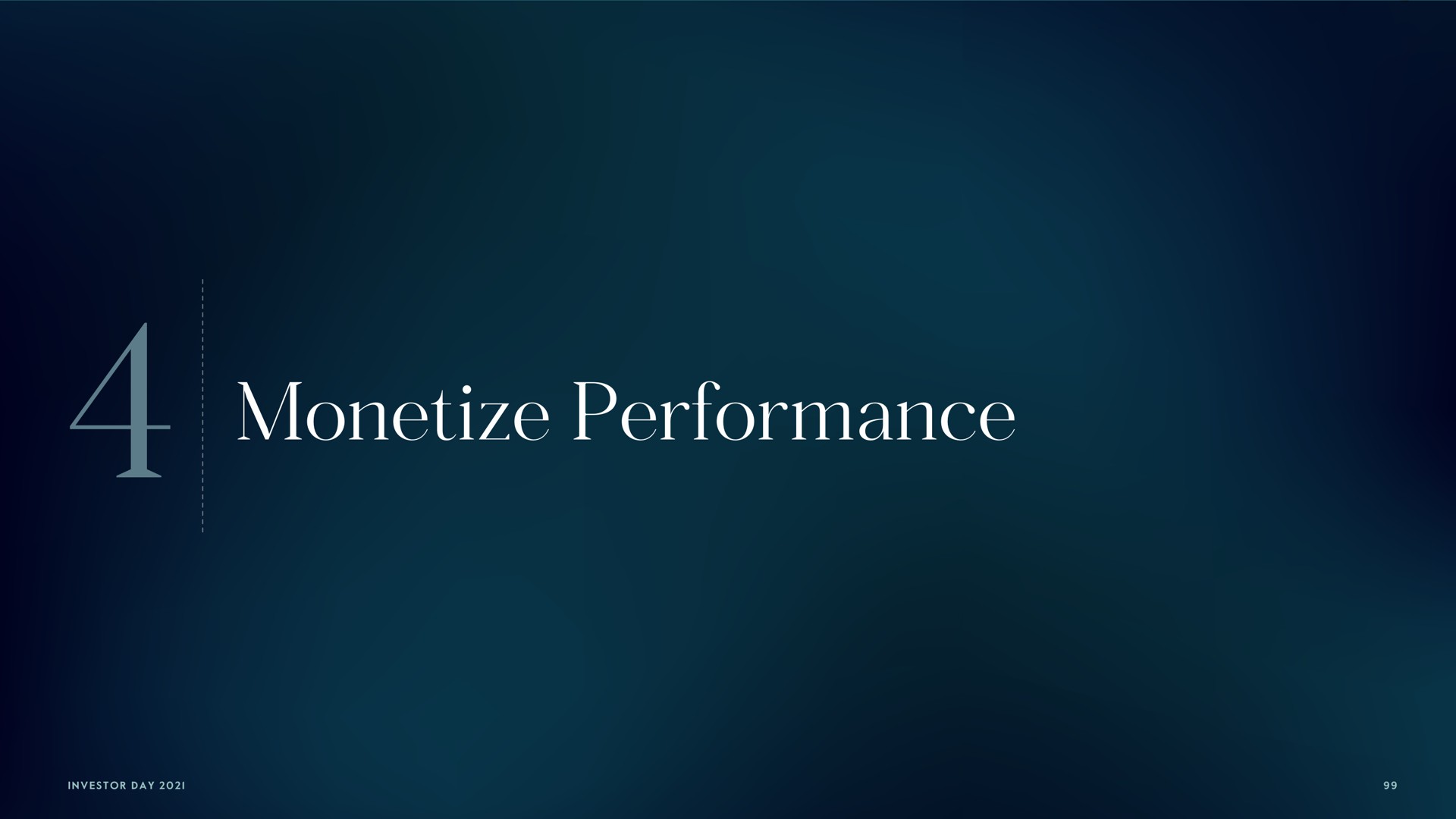 monetize performance | Carlyle