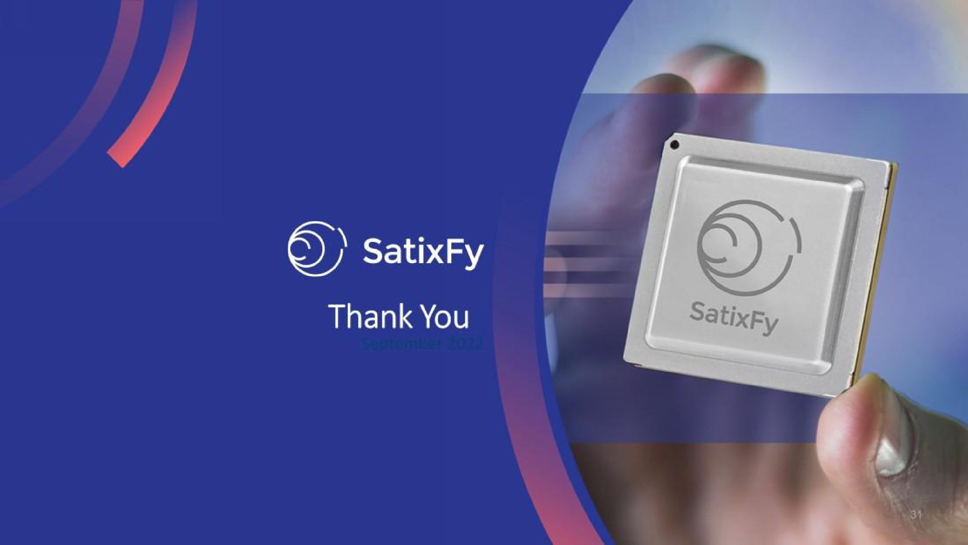 thank you | SatixFy