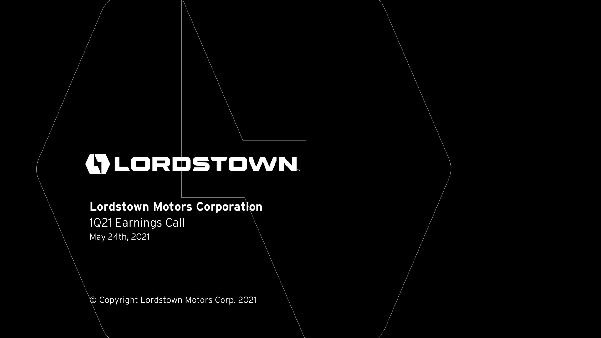 motors corporation earnings call may copyright motors corp | Lordstown Motors