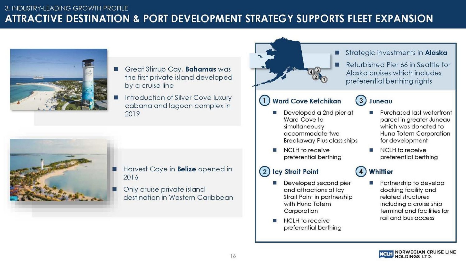 attractive destination port development strategy supports fleet expansion | Norwegian Cruise Line