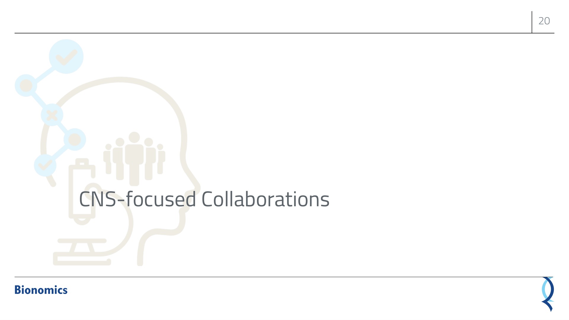 focused collaborations | Bionomics