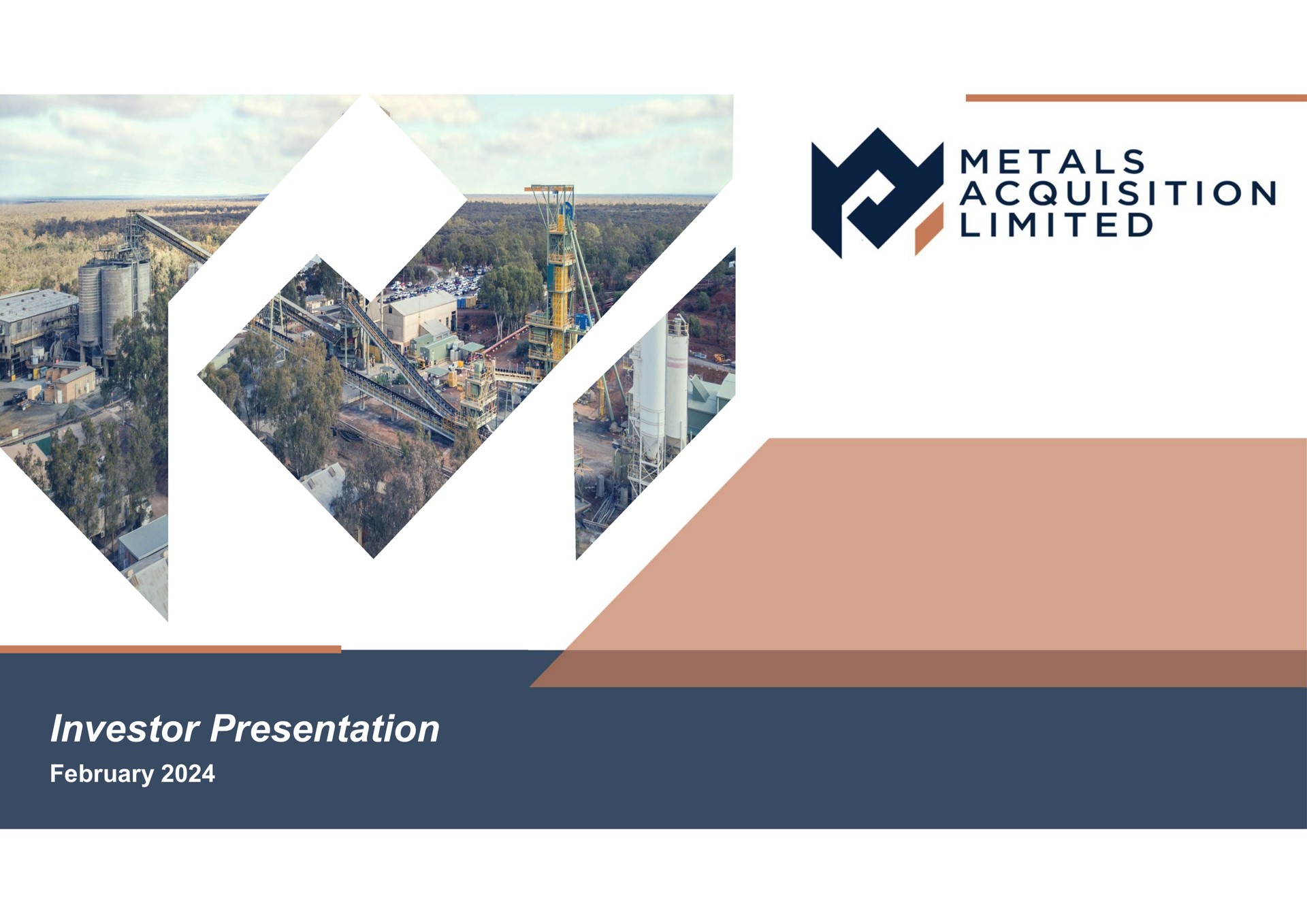 investor presentation | Metals Acquisition Corp