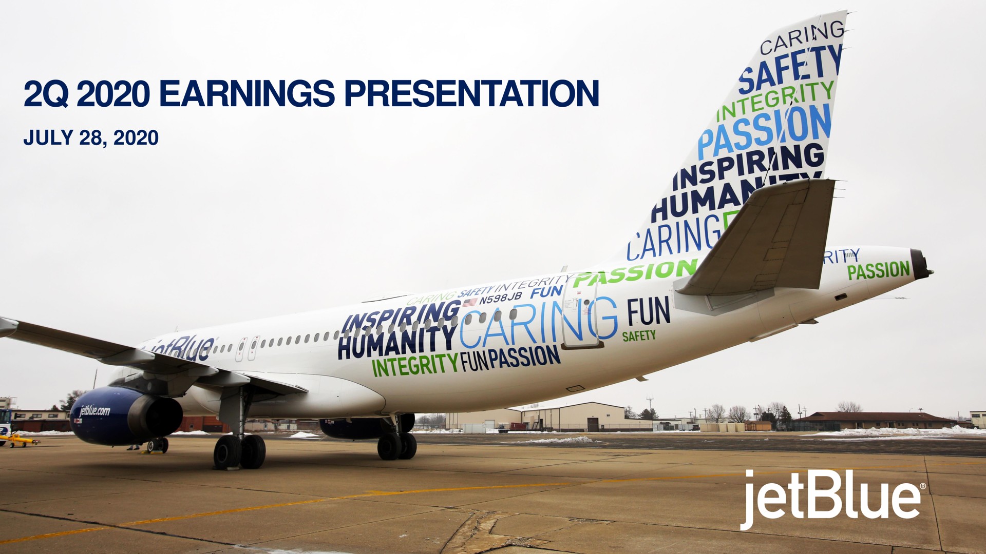 earnings presentation earning ais an integrity | jetBlue