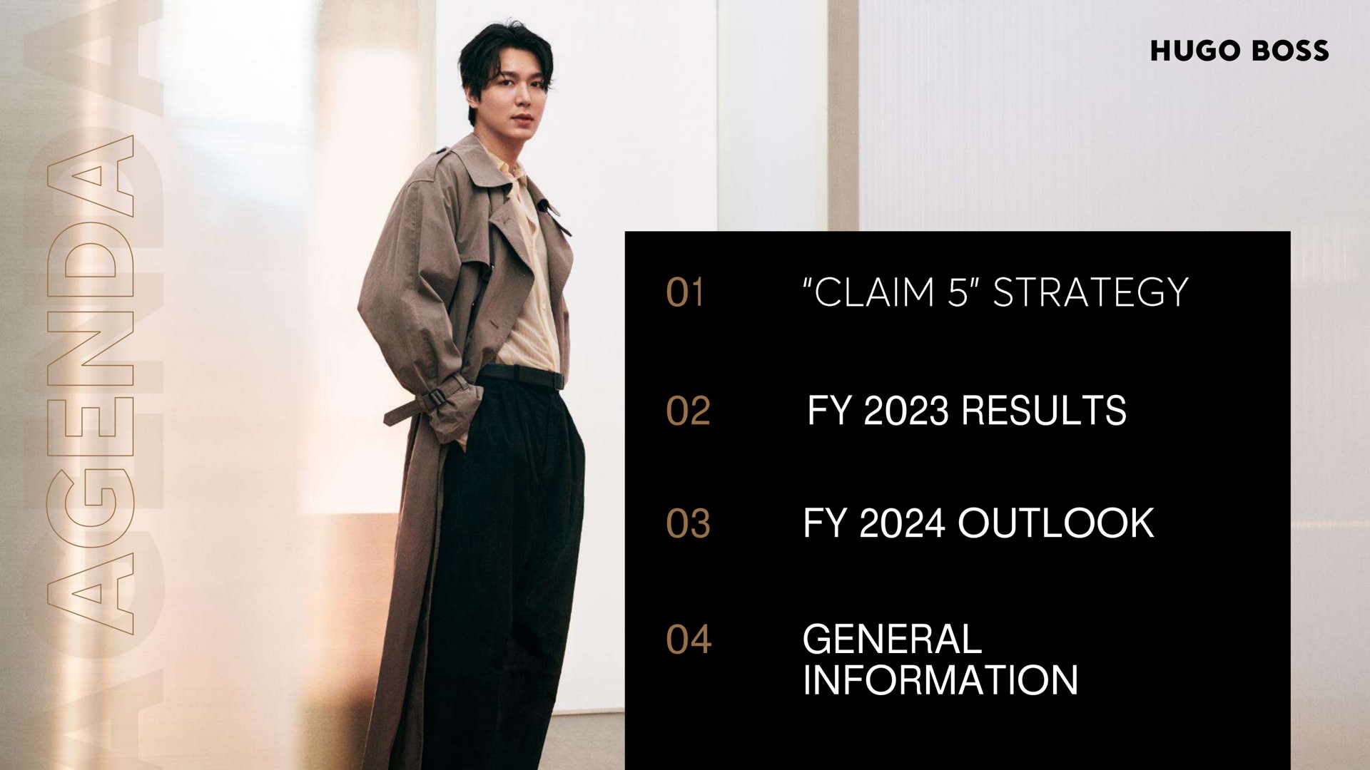 a a results outlook general information boss claim strategy | Hugo Boss