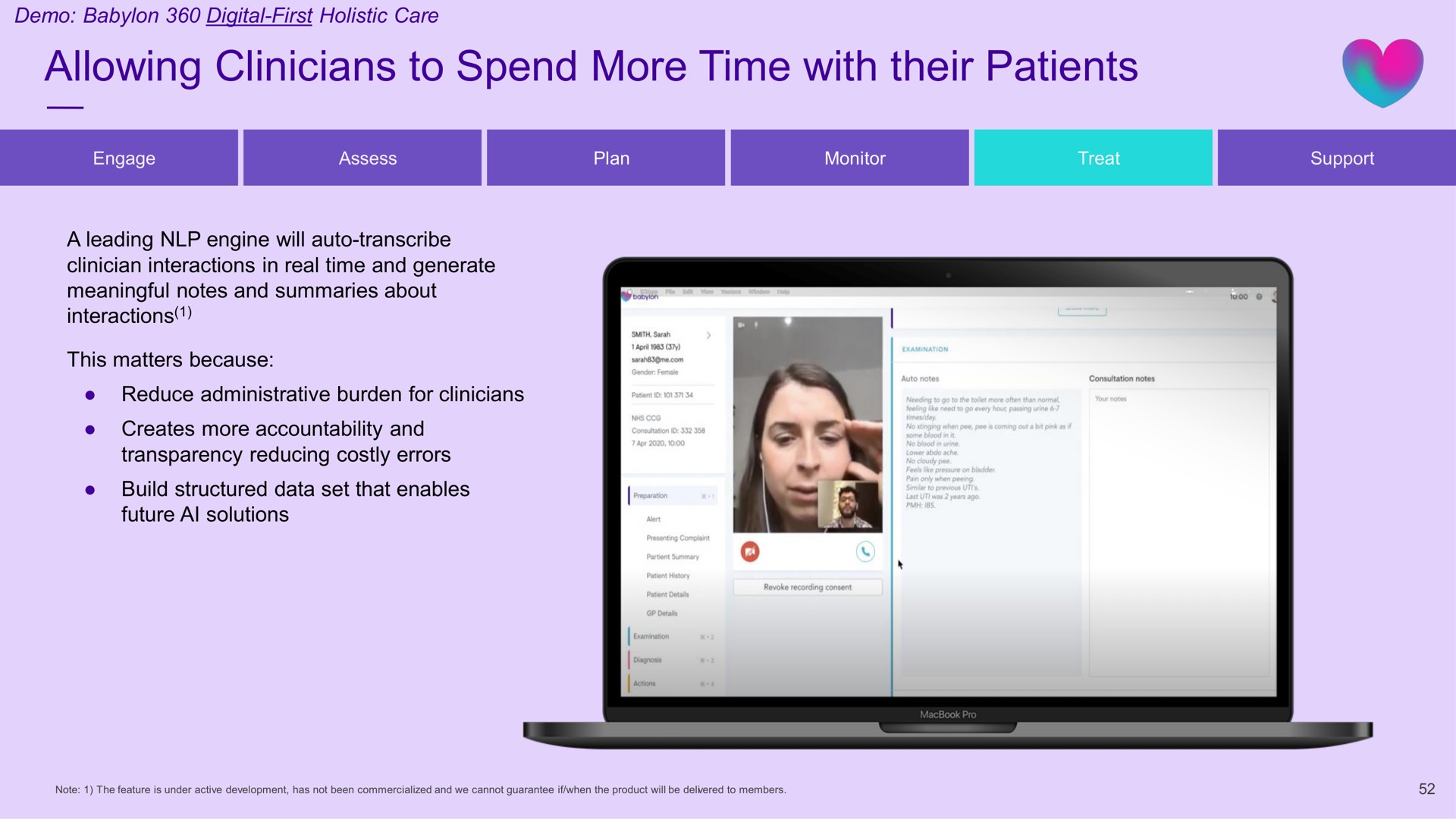 allowing clinicians to spend more time with their patients | Babylon
