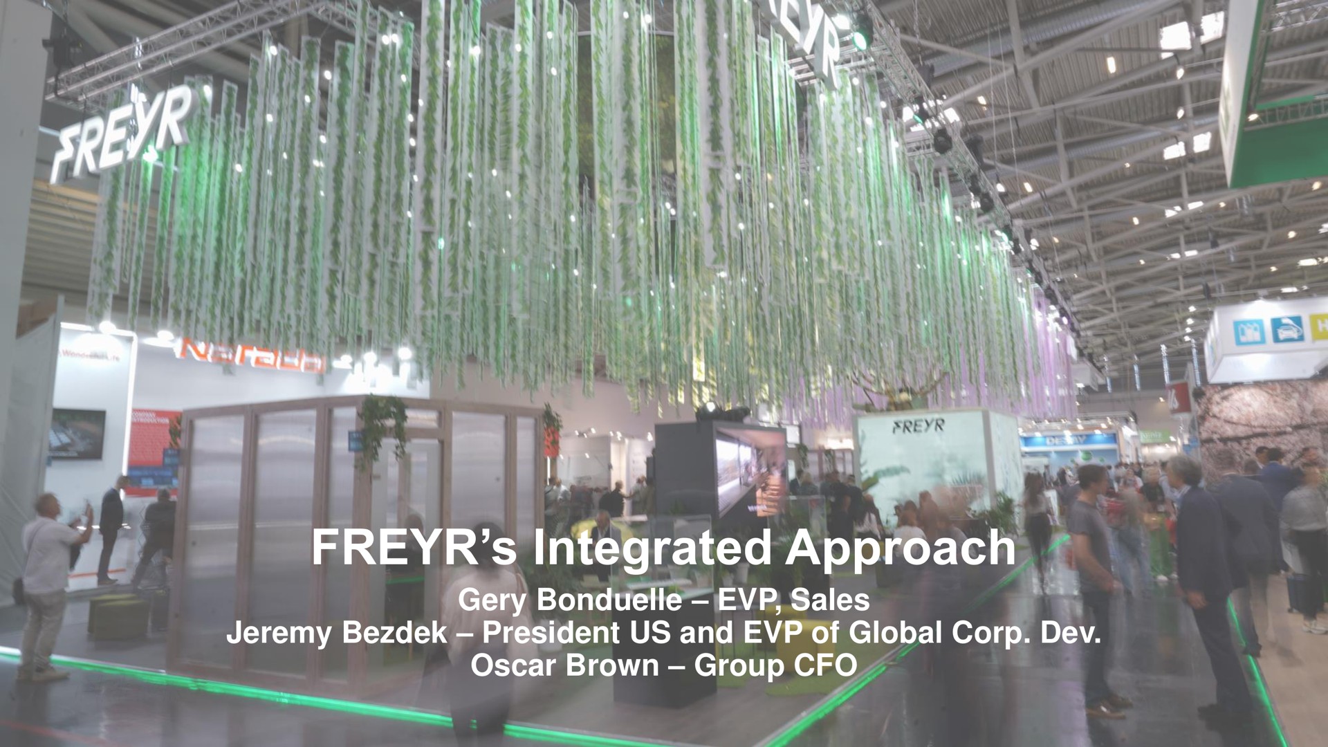 integrated approach sales president us and of global corp dev brown group aid wan ads a a resident | Freyr