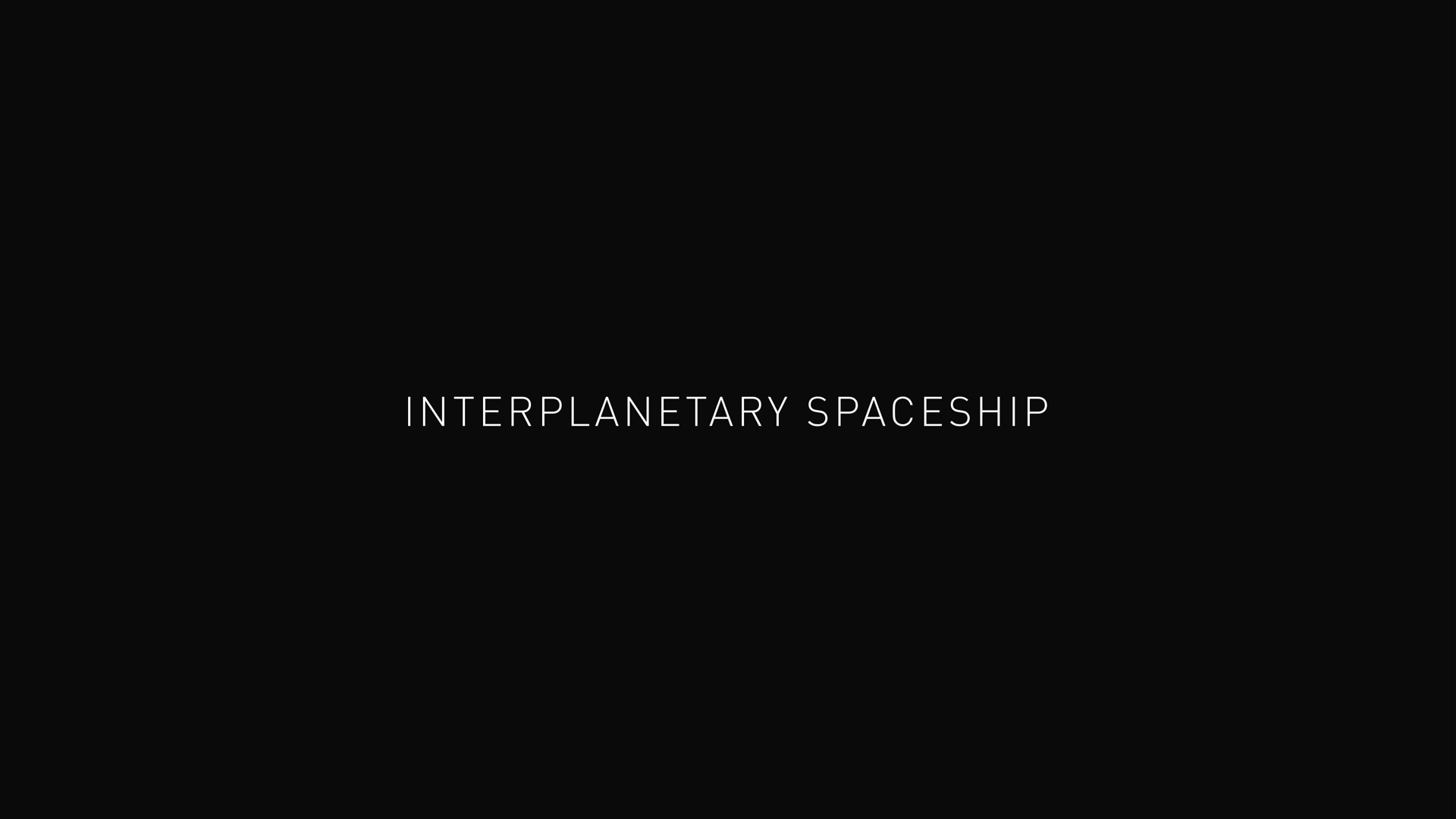 interplanetary spaceship | SpaceX