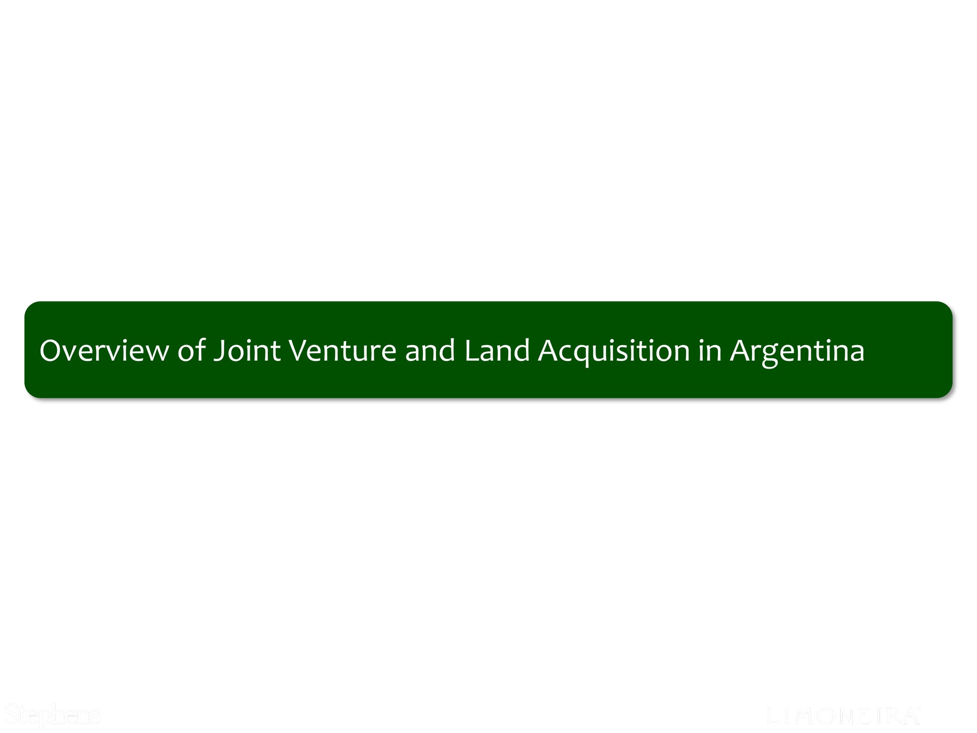 overview of joint venture and land acquisition in | Limoneira