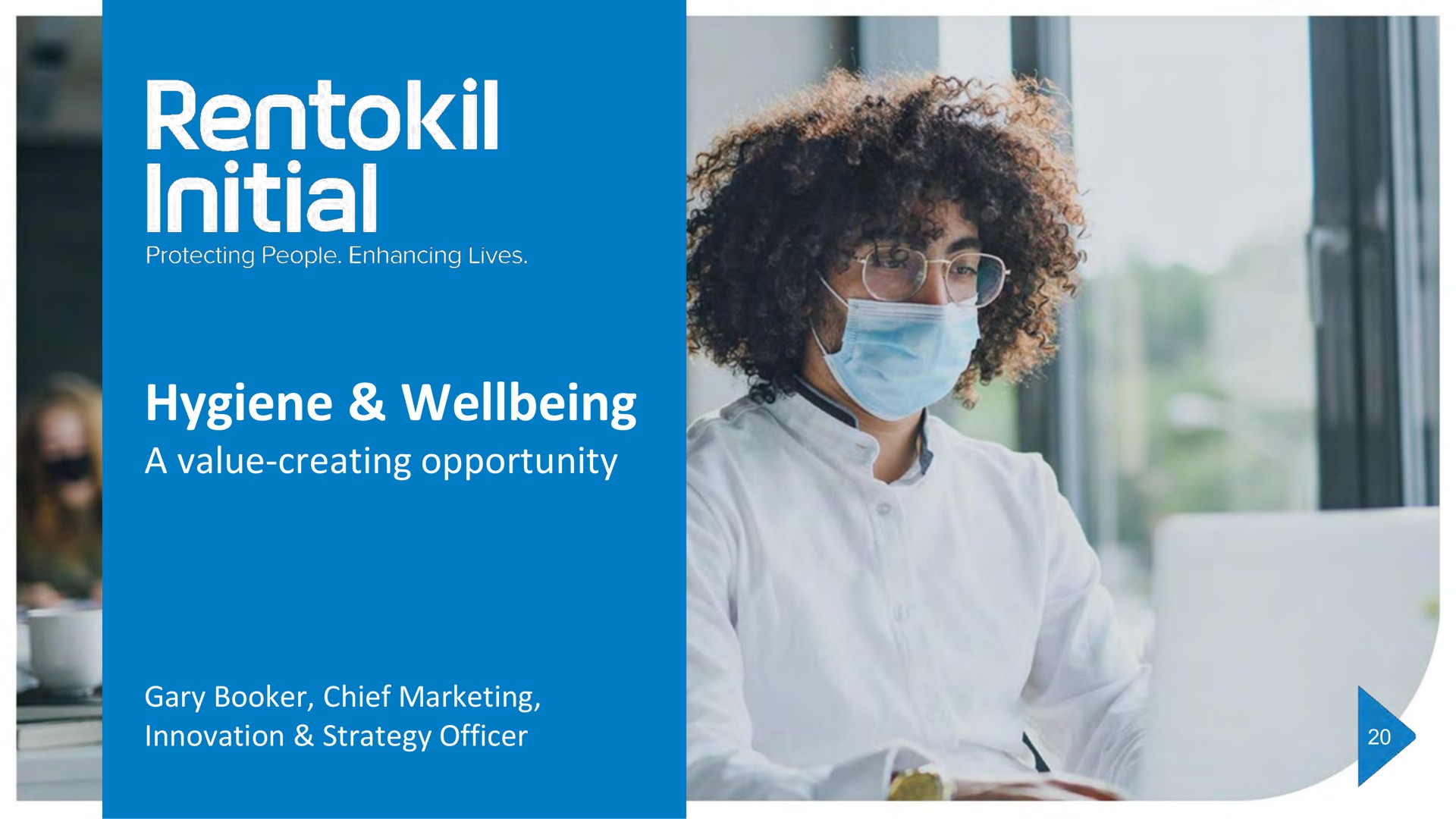 hygiene a value creating opportunity booker chief marketing innovation strategy officer initial | Rentokil Initial