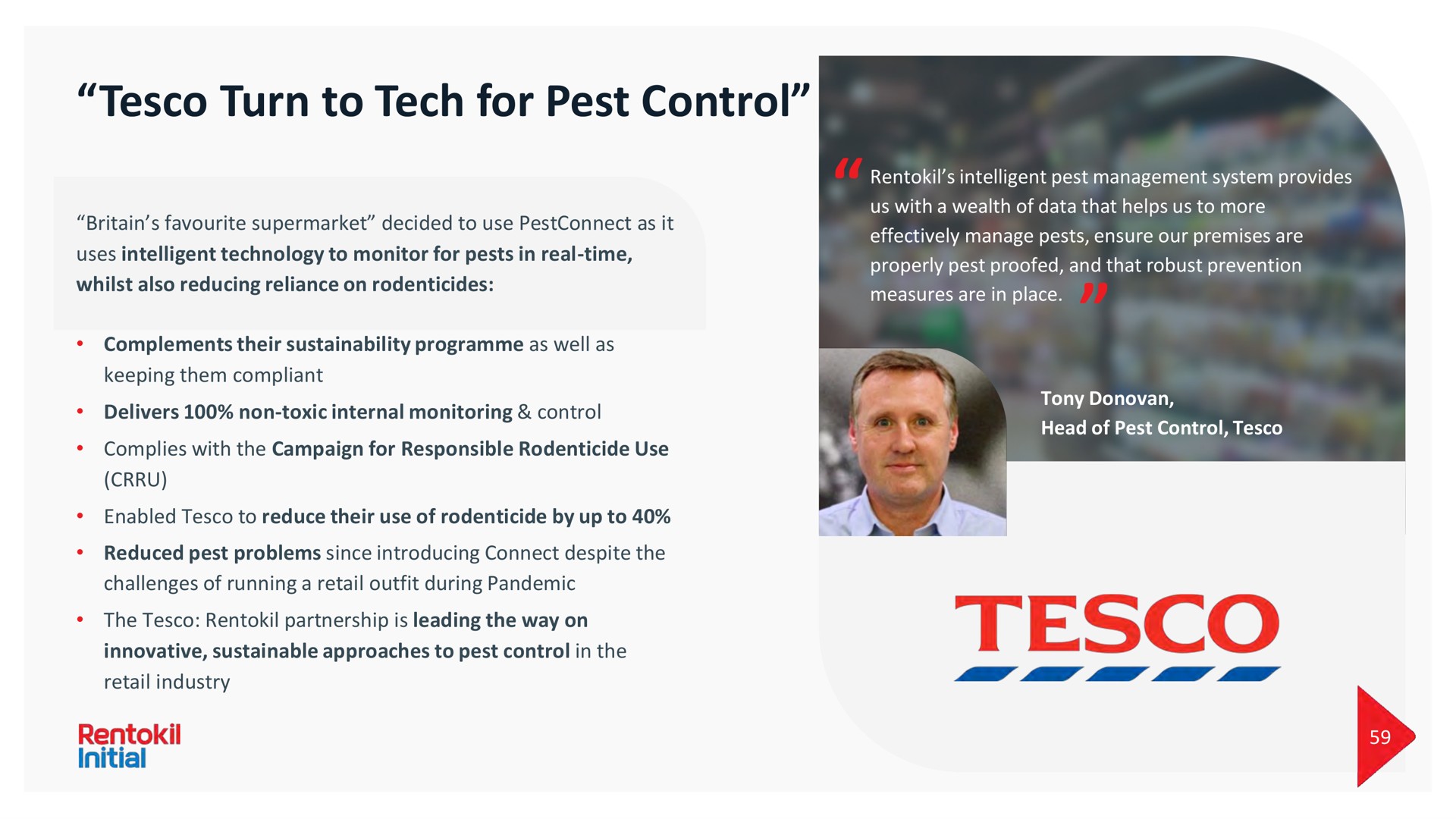 turn to tech for pest control | Rentokil Initial