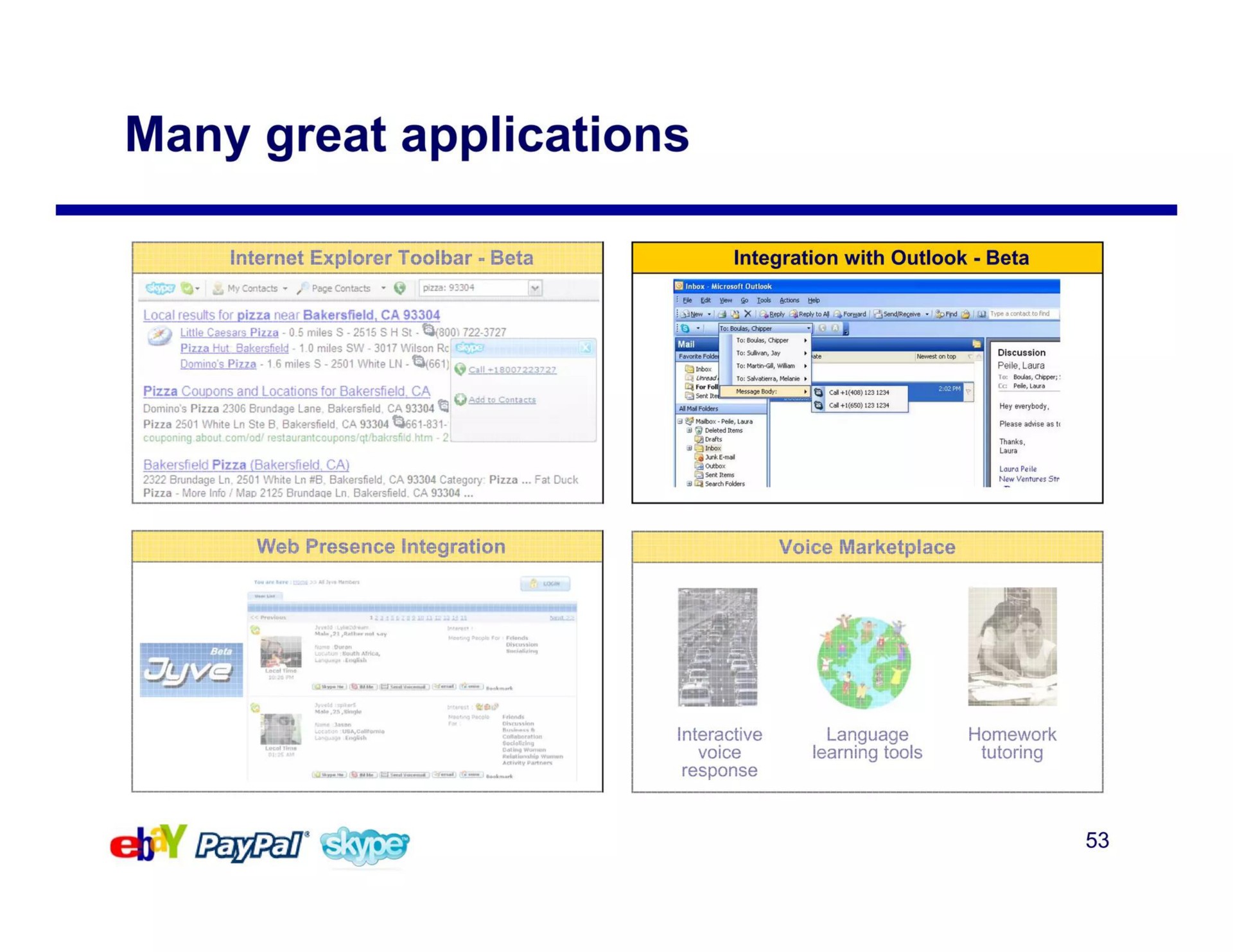 many great applications | eBay