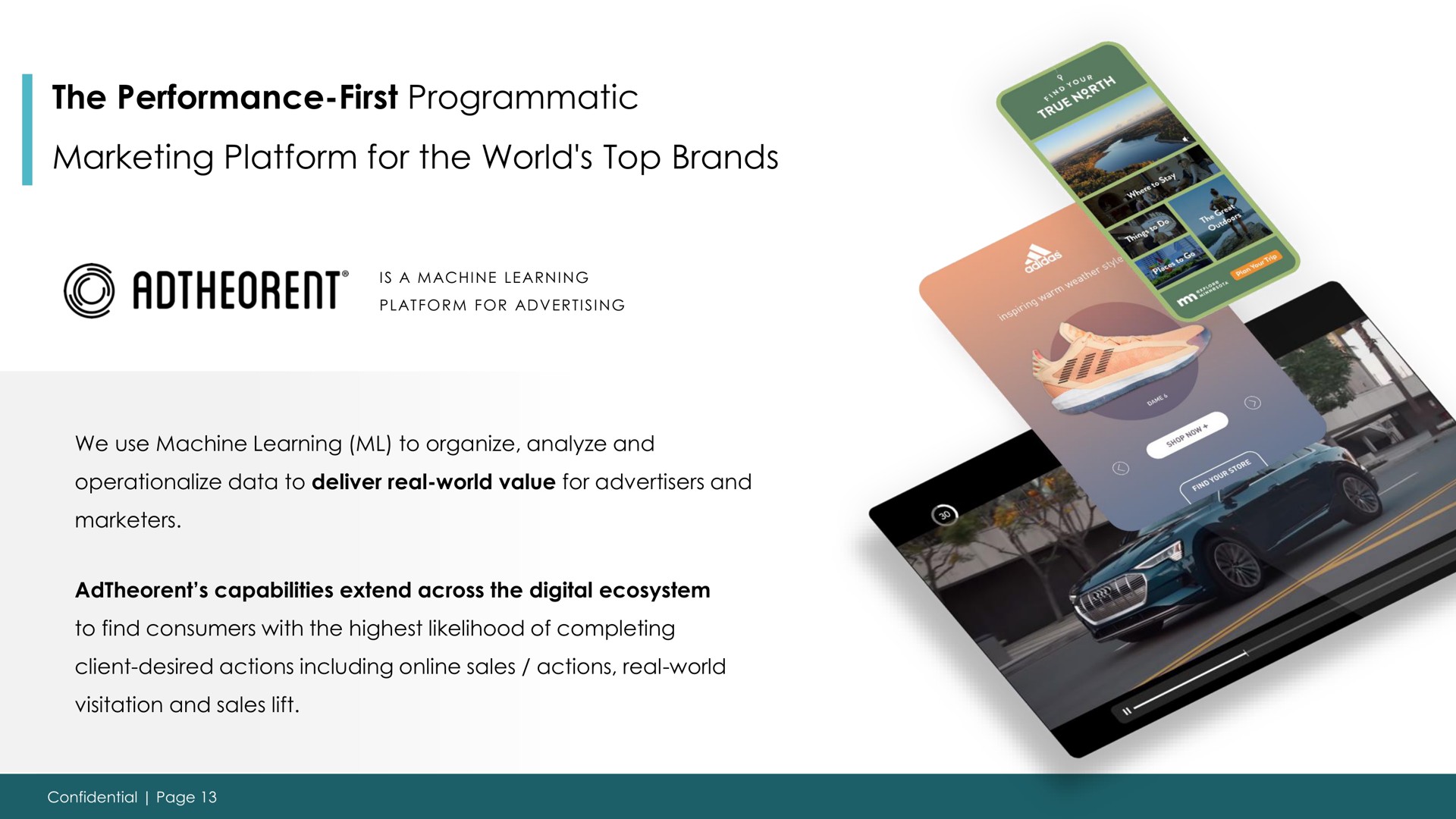 the performance first programmatic marketing platform for the world top brands one | Adtheorent