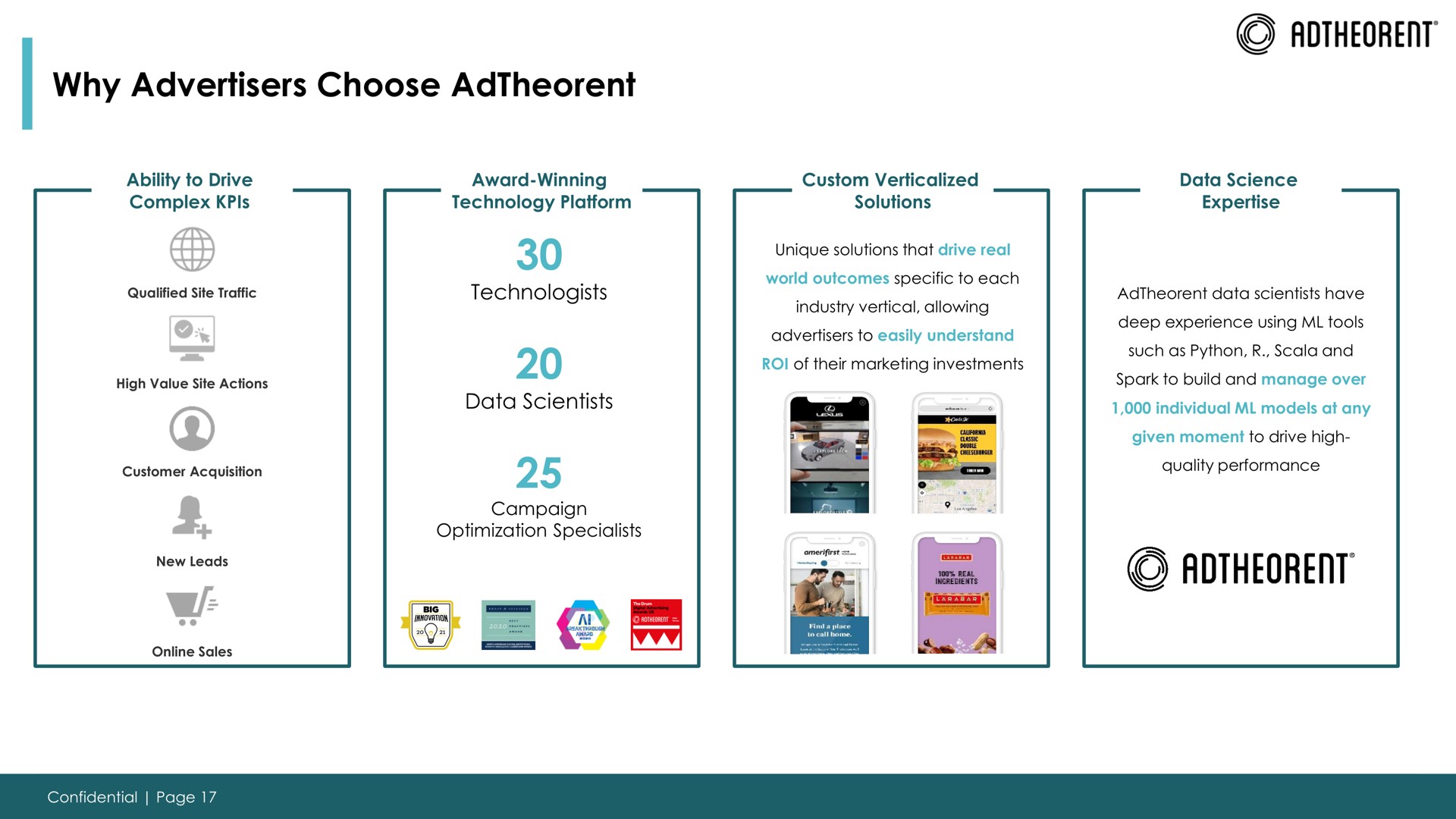 why advertisers choose | Adtheorent