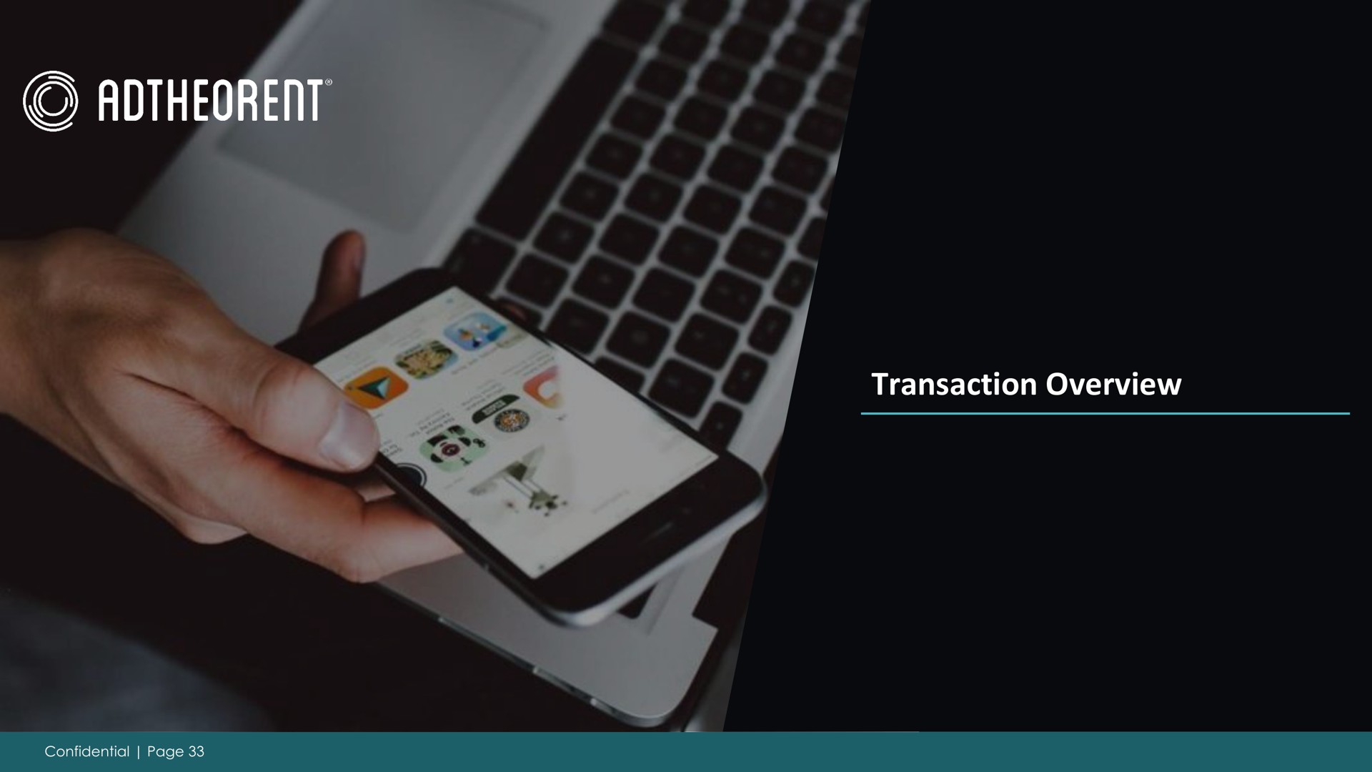 transaction overview | Adtheorent