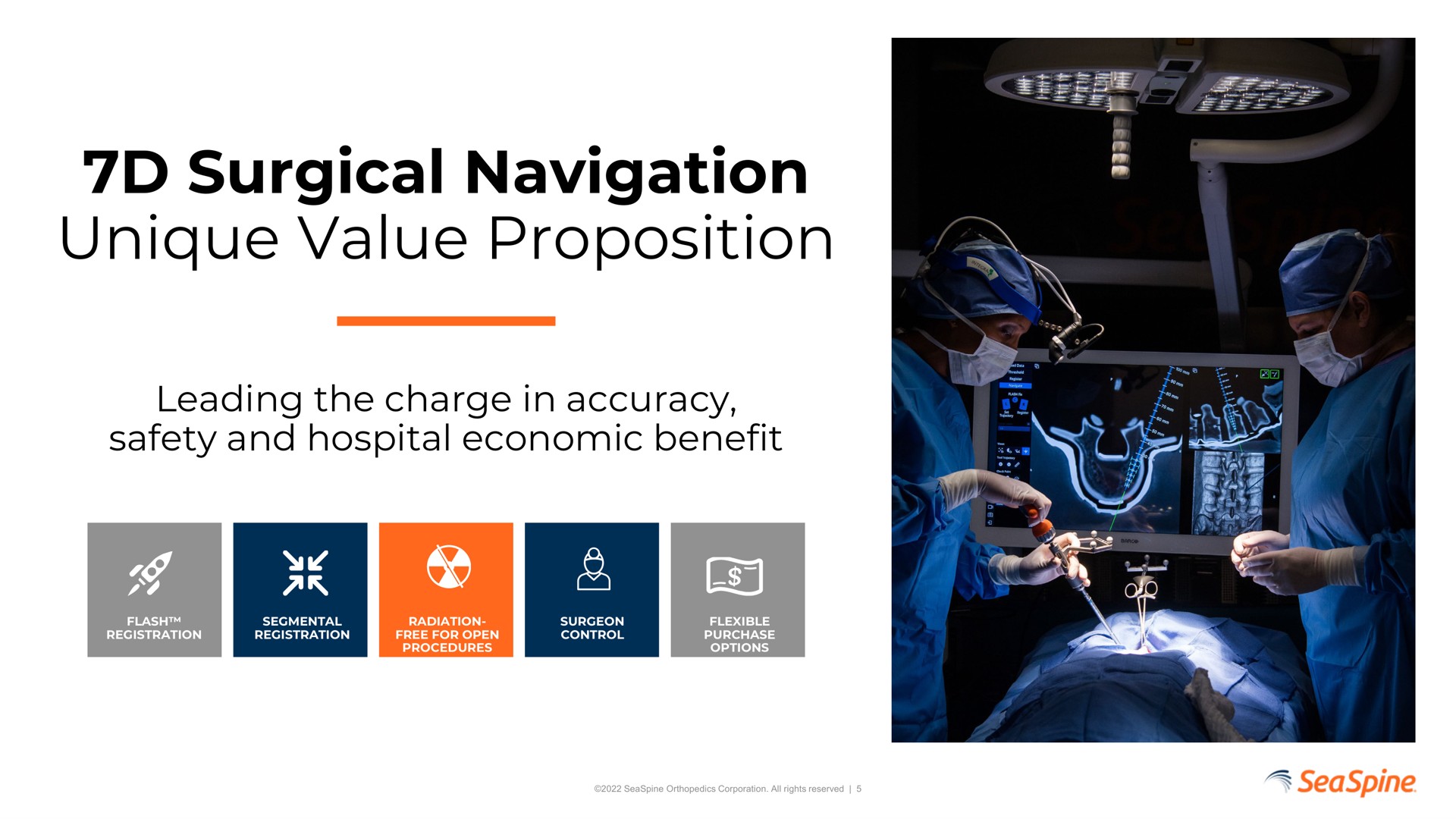 surgical navigation unique value proposition | SeaSpine