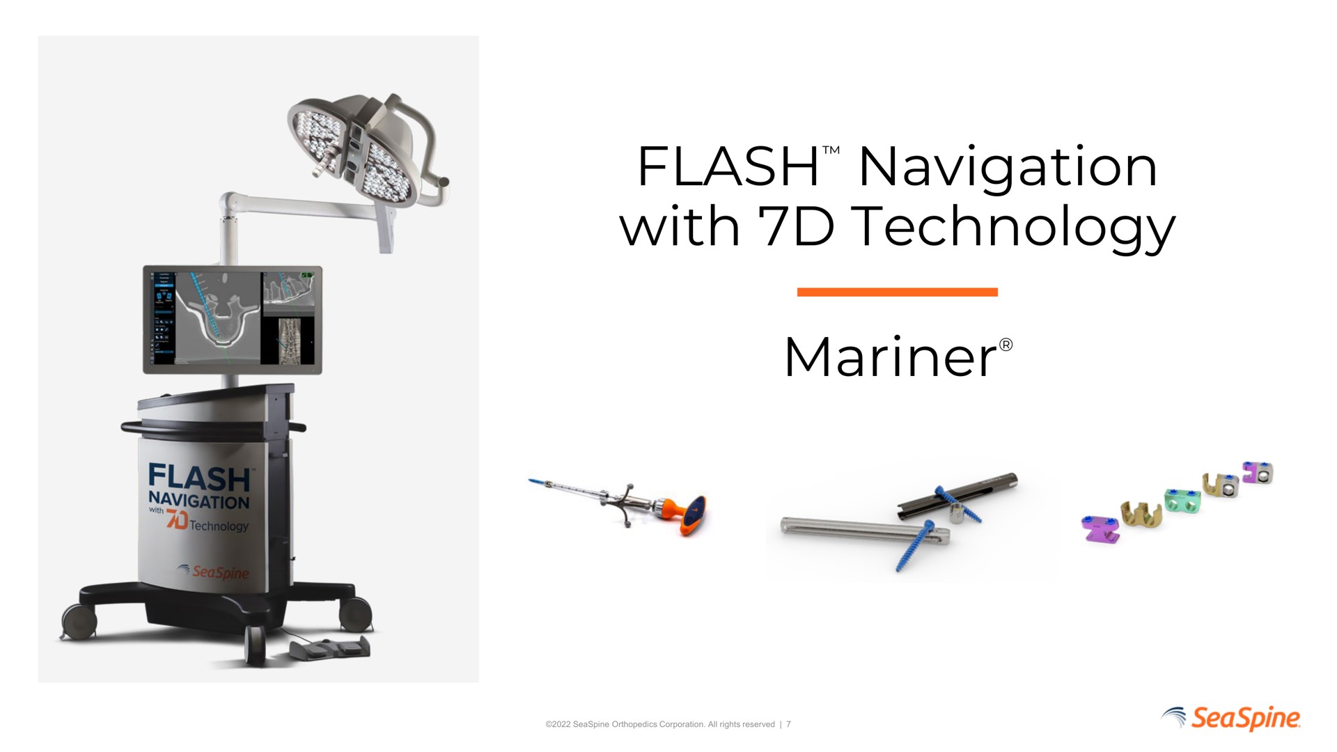 flash navigation with technology mariner mag | SeaSpine