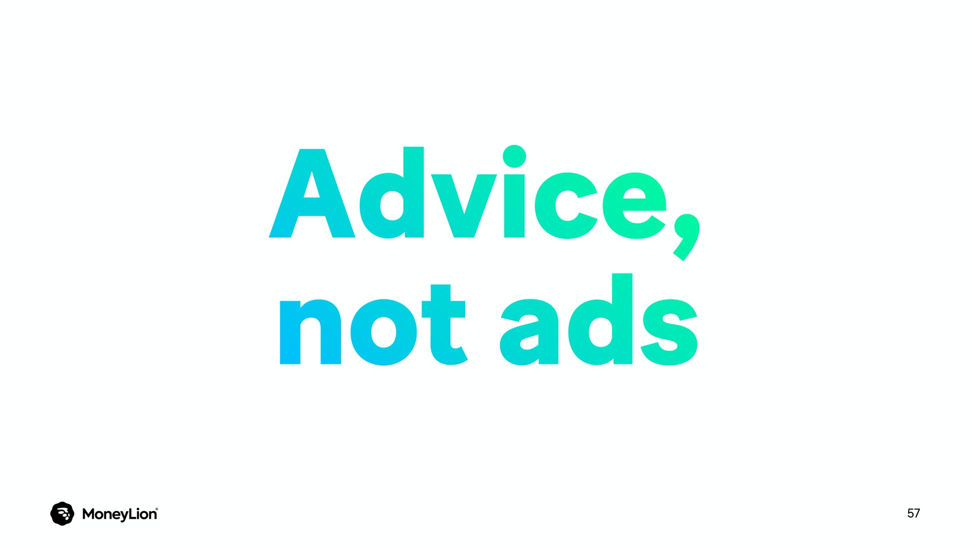 advice not ads | MoneyLion
