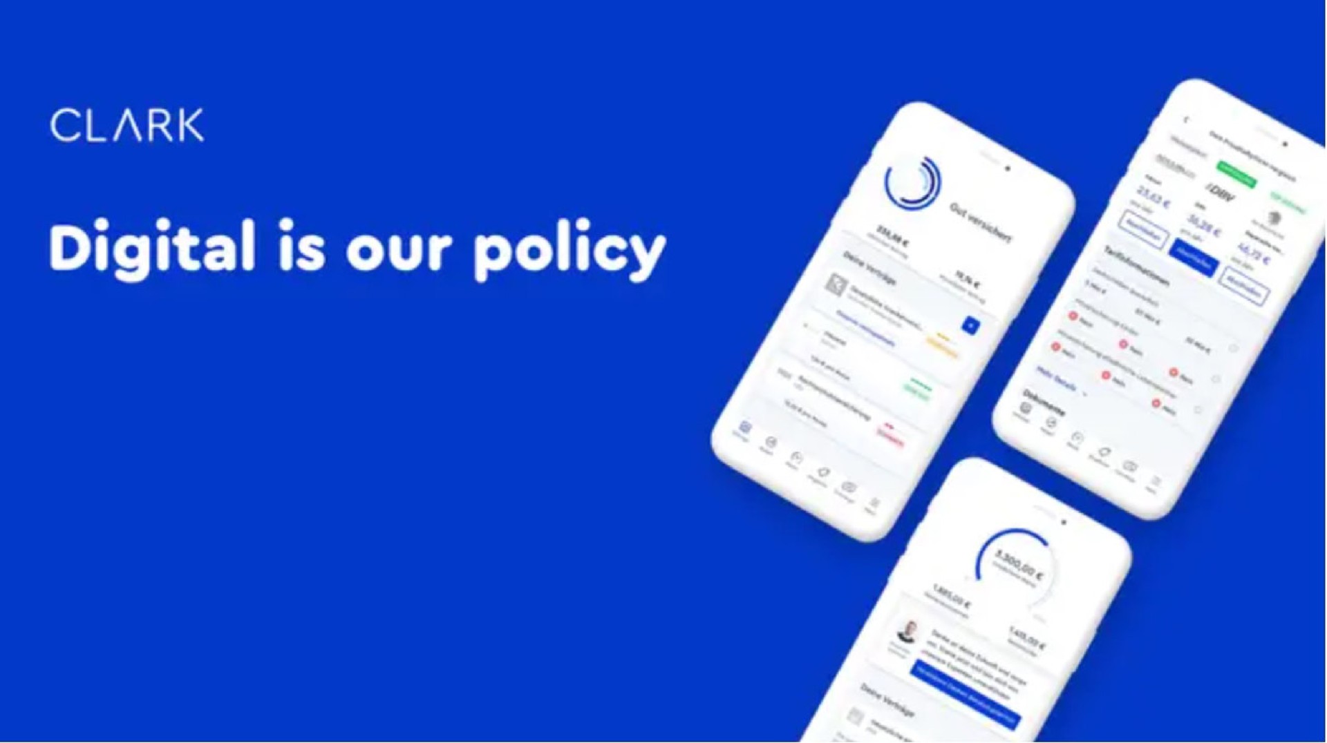 clark digital is our policy | Clark