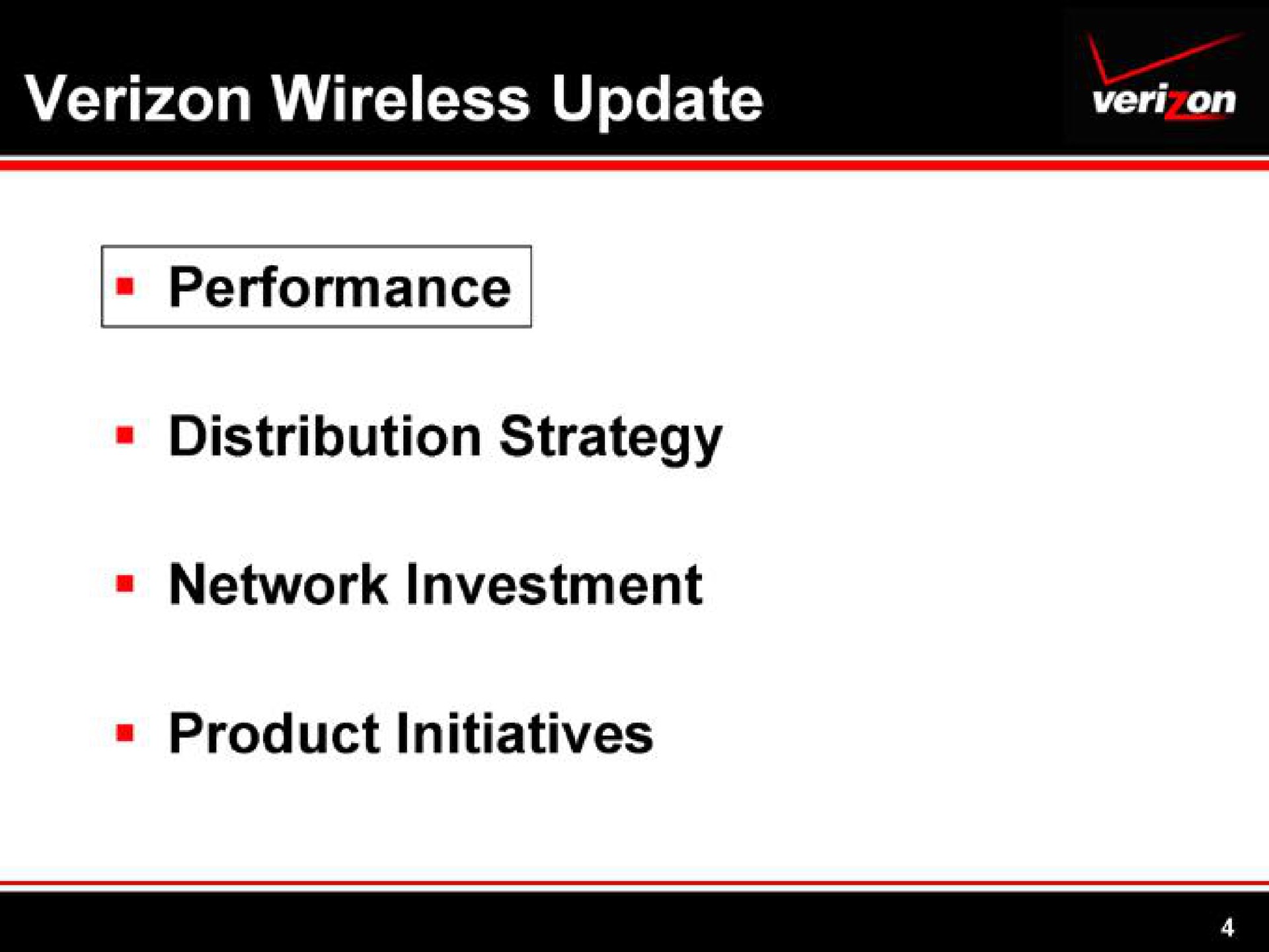 wireless update distribution strategy | Verizon
