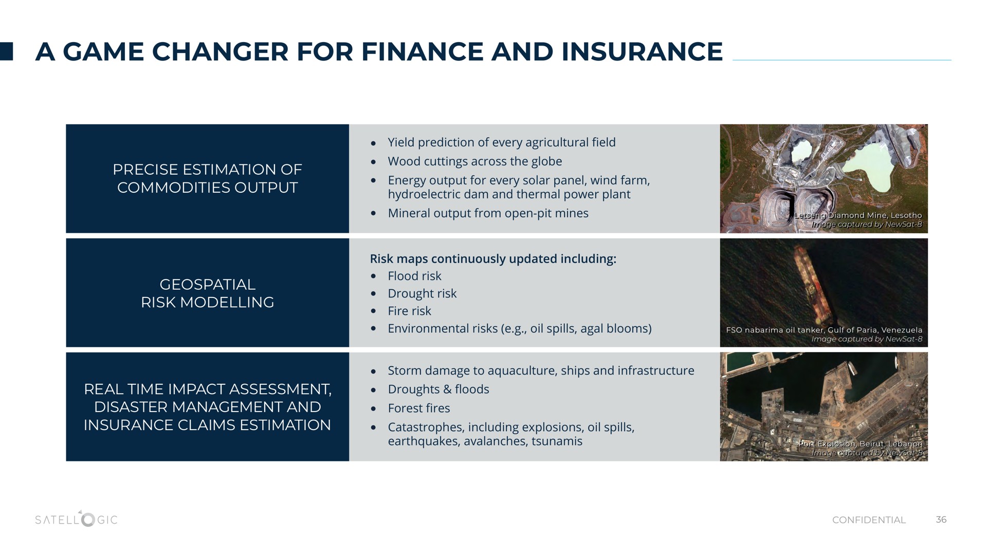 a game changer for finance and insurance | Satellogic