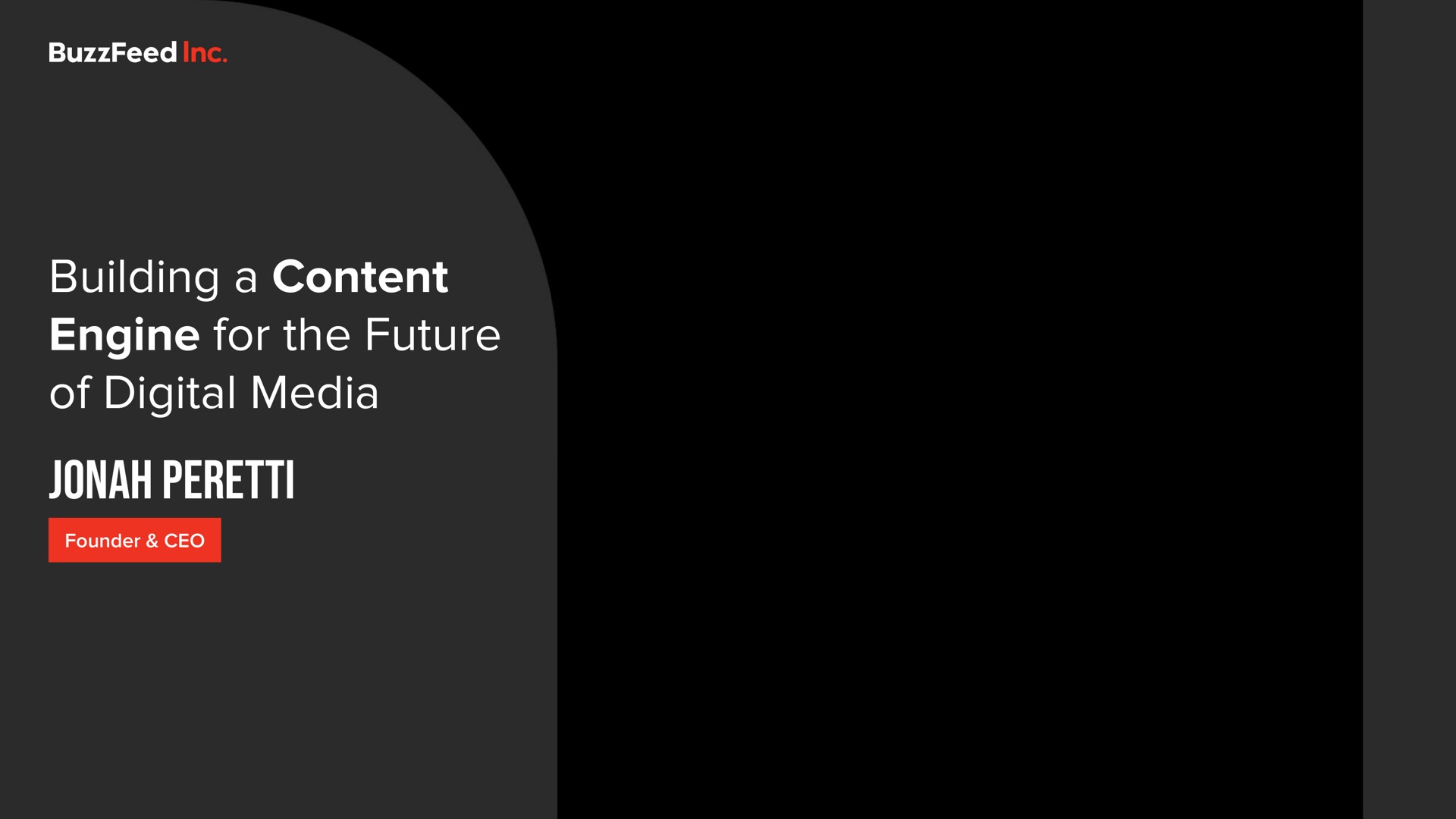 building a content engine for the future of digital media | BuzzFeed