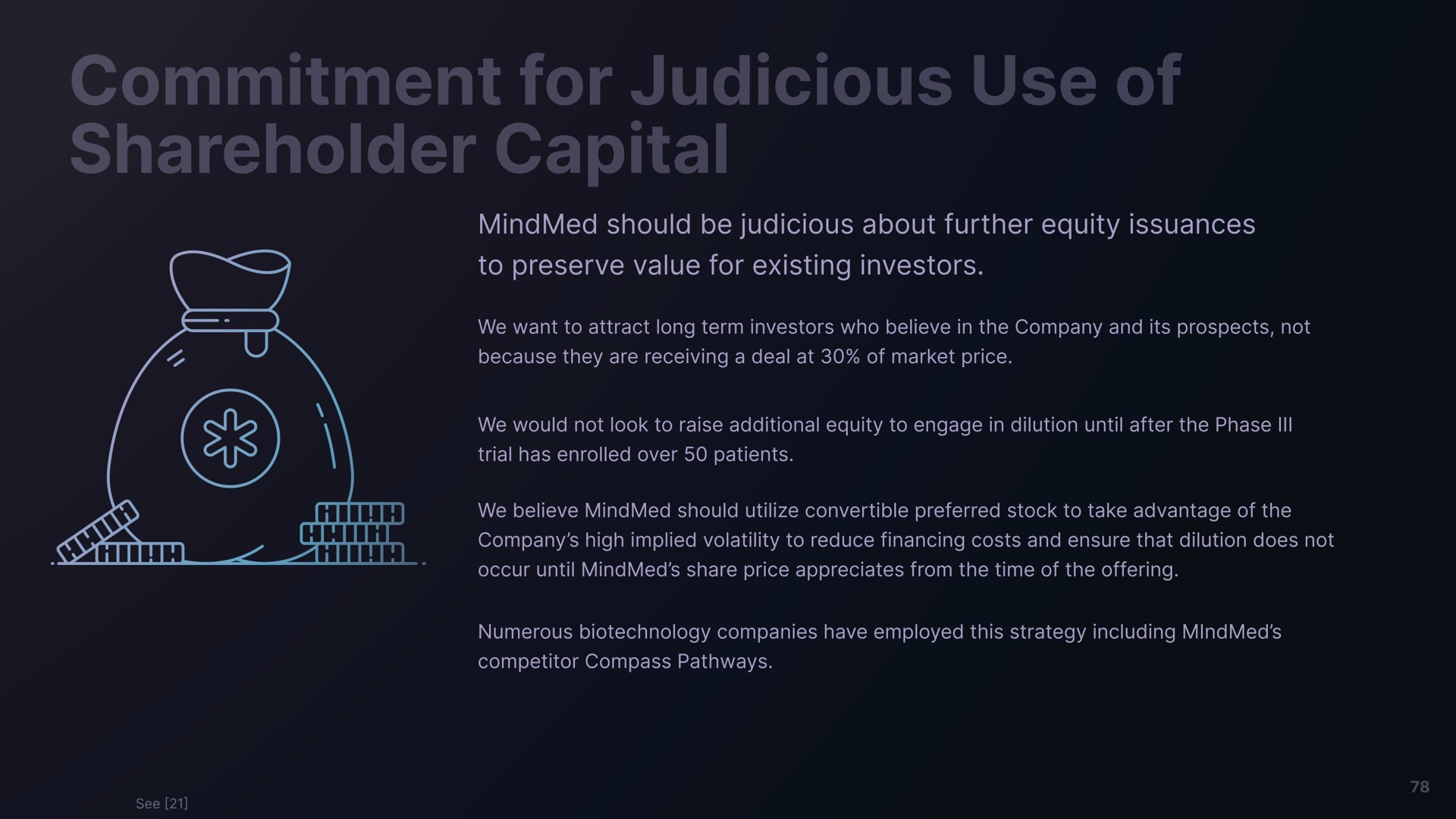 commitment for judicious use of shareholder capital | Freeman Capital Management