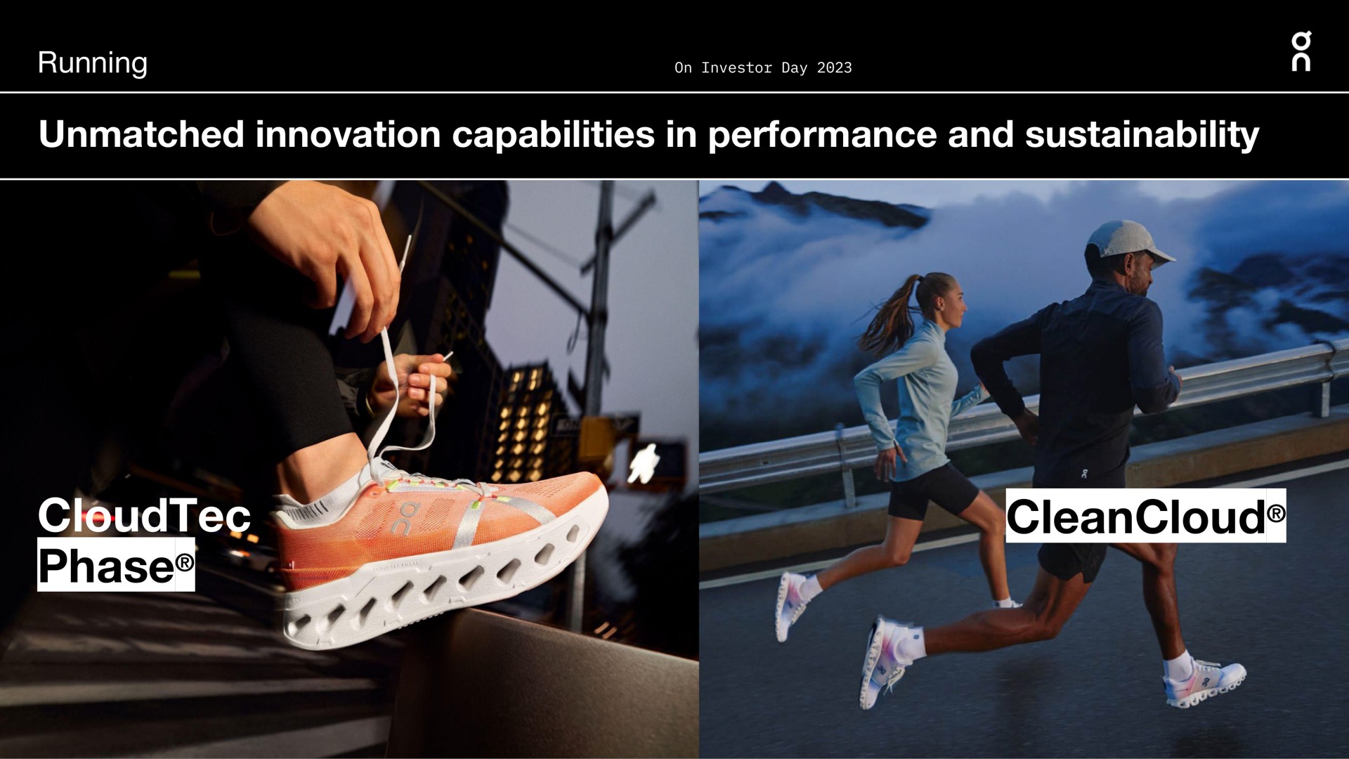 running unmatched innovation capabilities in performance and phase | On Holding