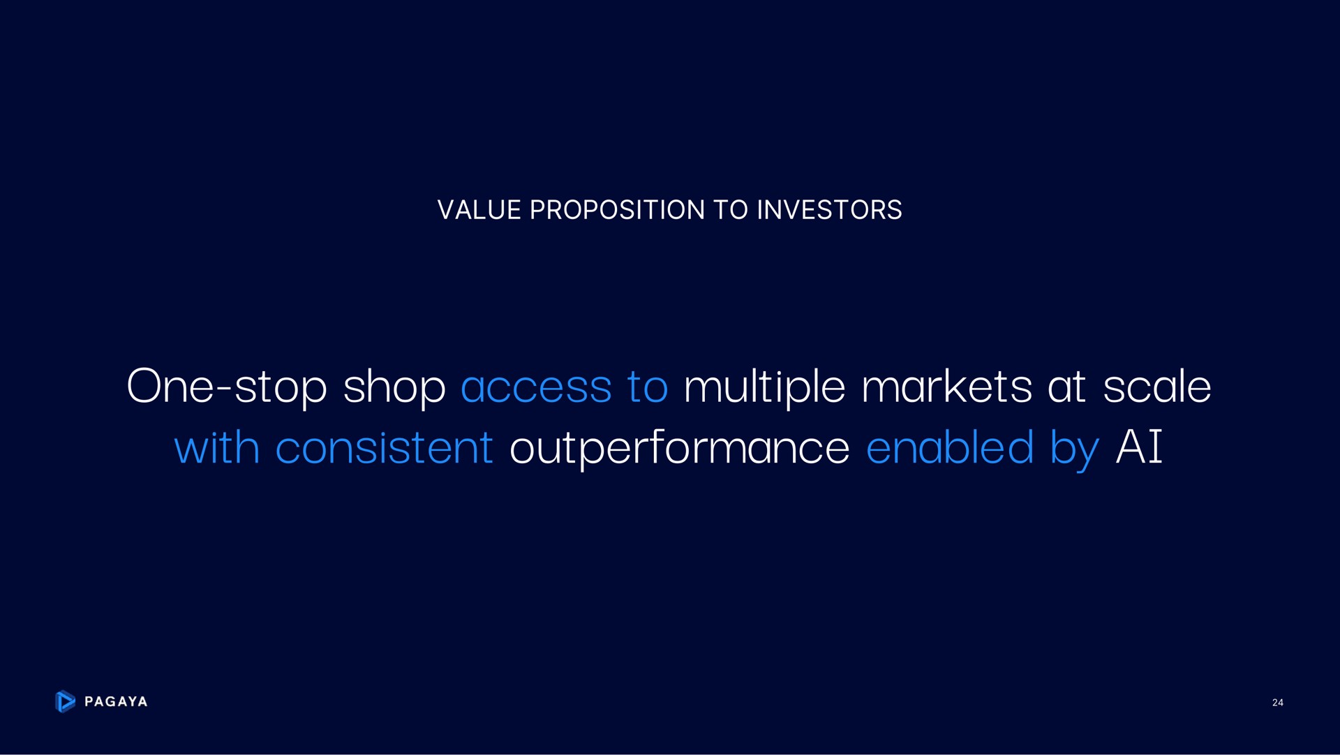 one stop shop access to multiple markets at scale with consistent enabled by | Pagaya