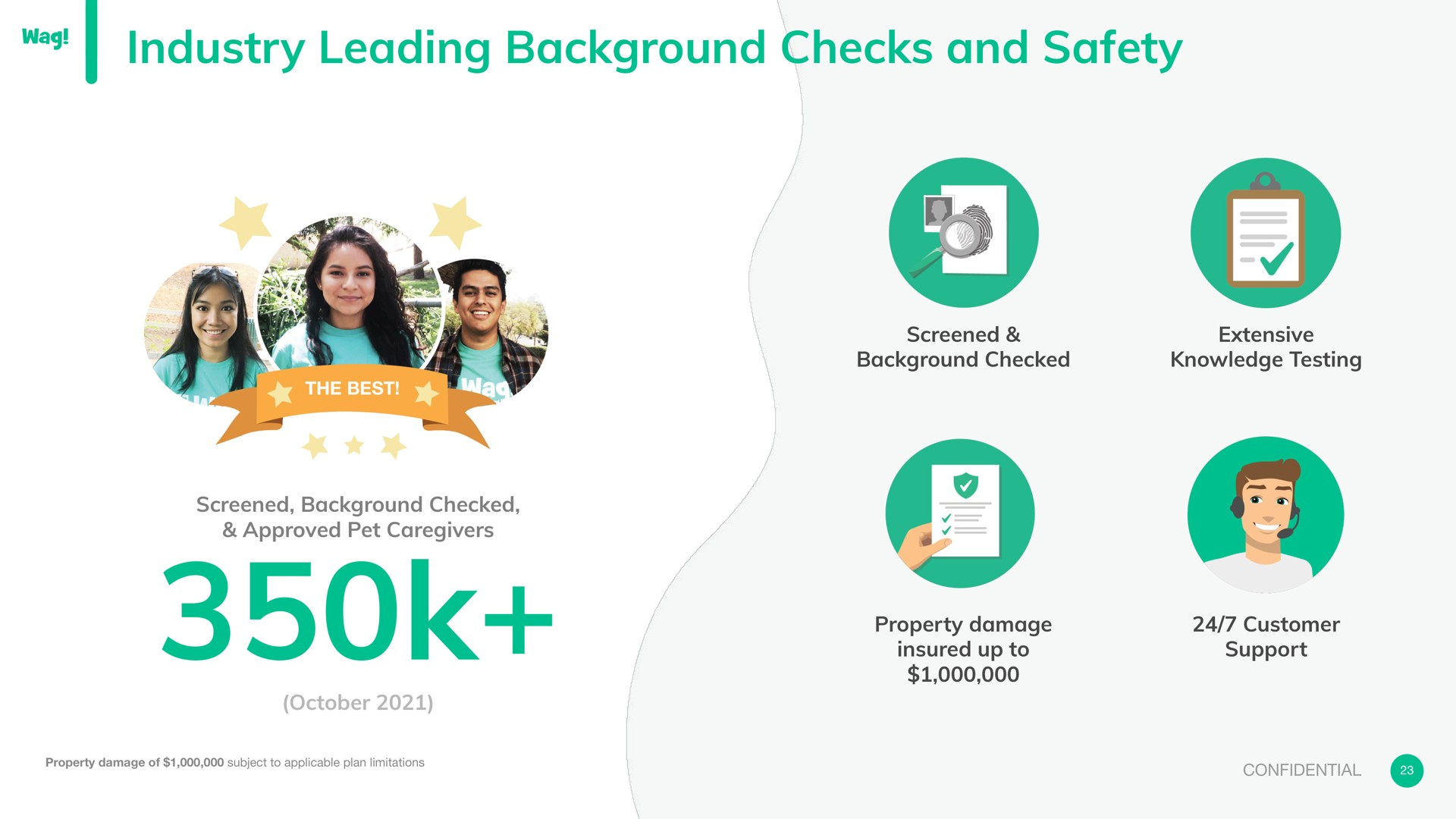 industry leading background checks and safety | Wag Labs