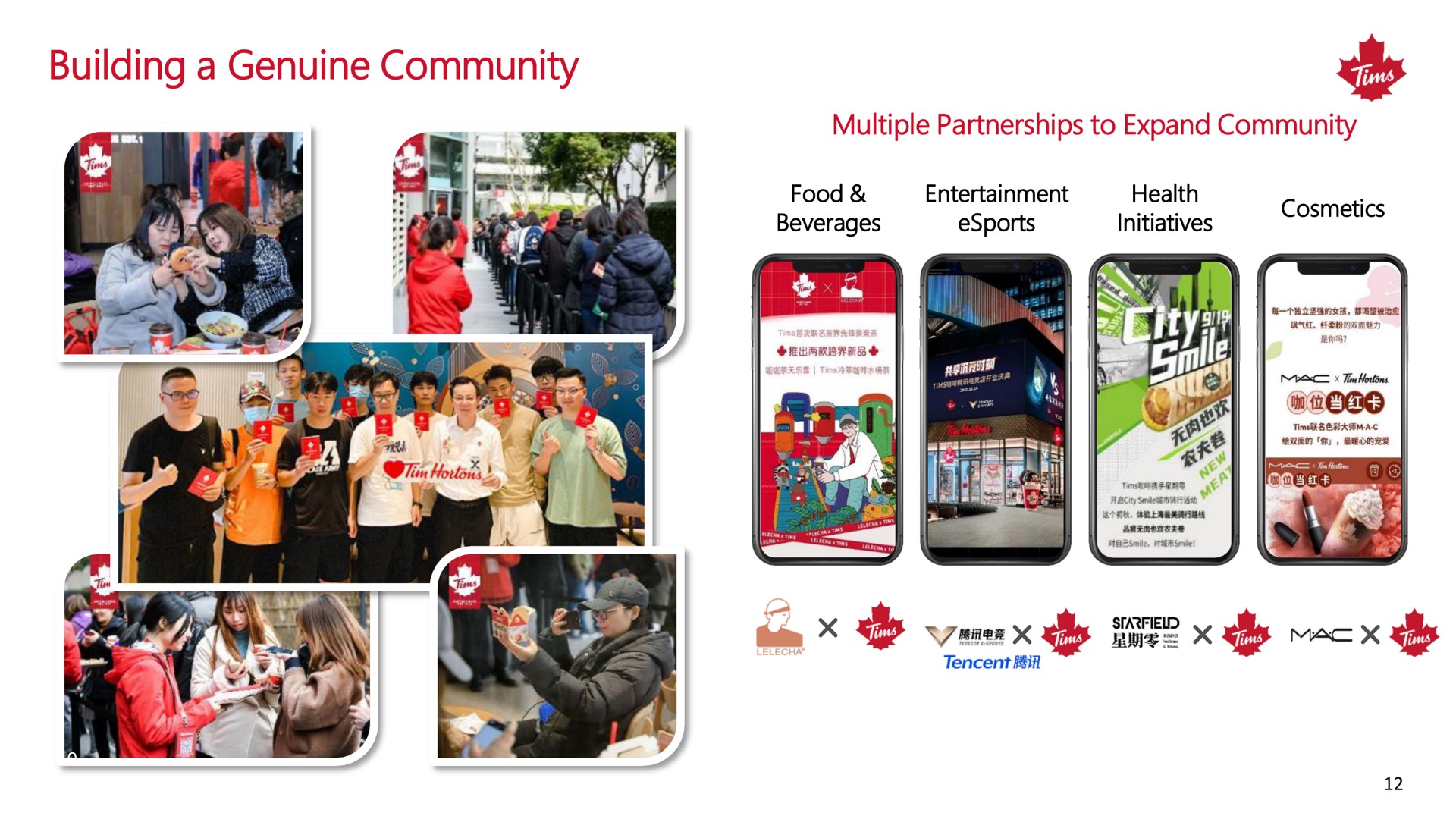 building a genuine community | Tim Hortons China