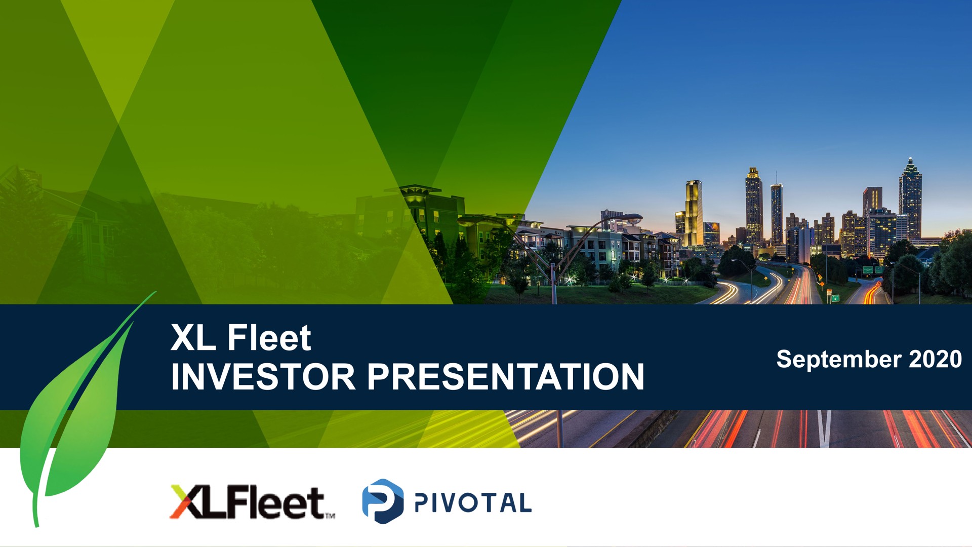 fleet investor presentation ere | XL Fleet