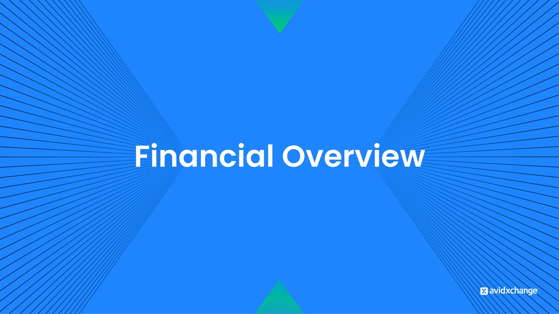 financial overview | AvidXchange