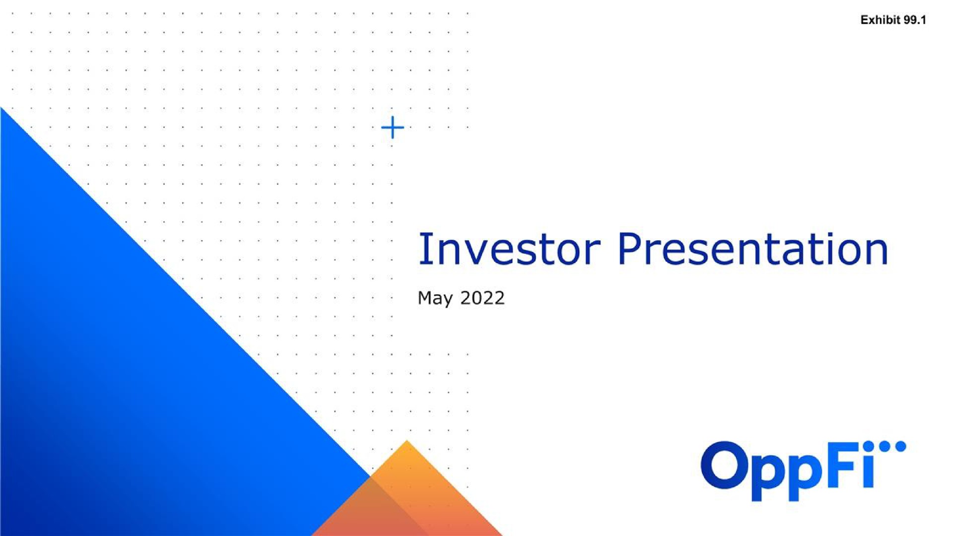 investor presentation | OppFi
