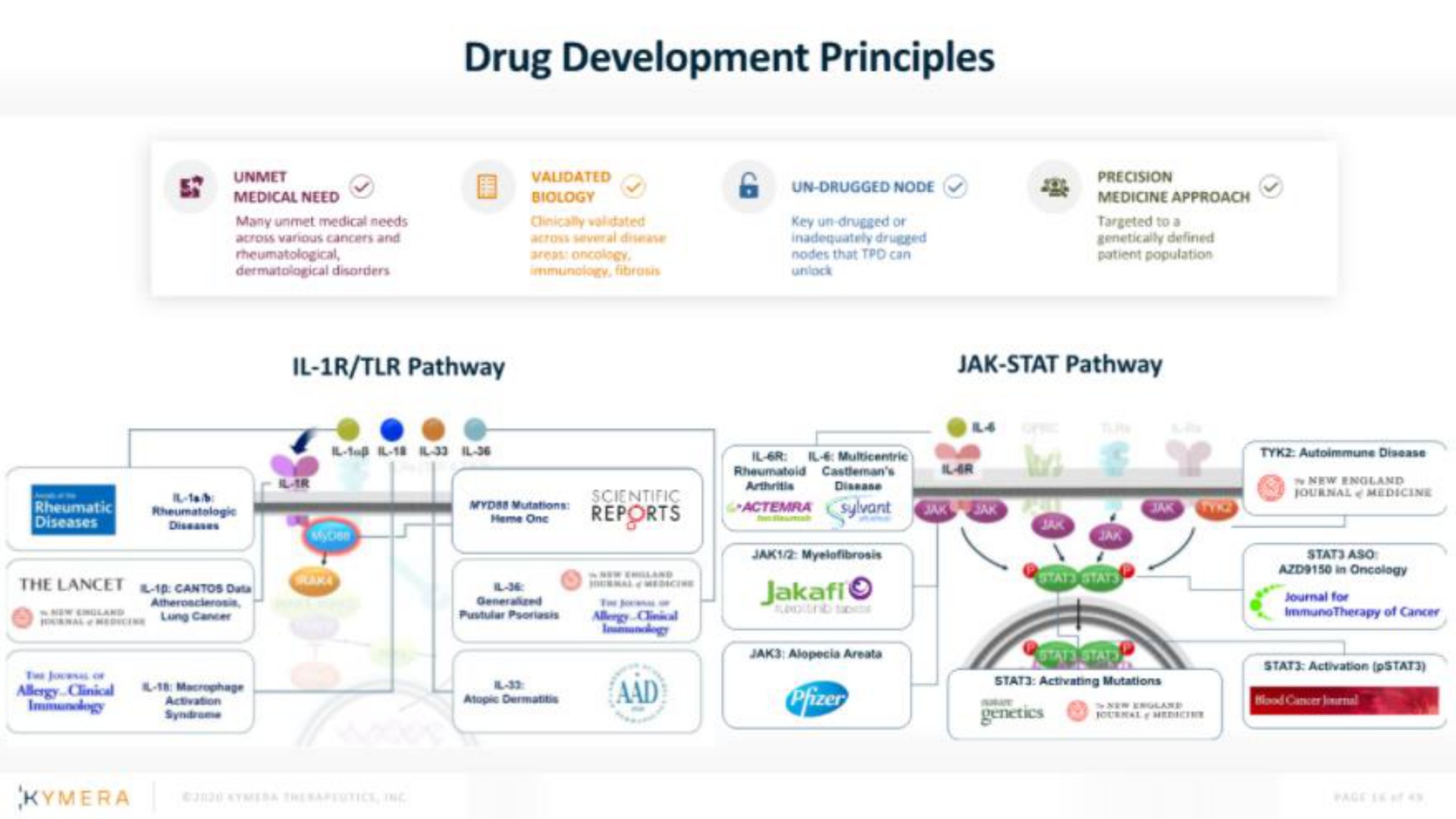 drug development principles oii and | Kymera