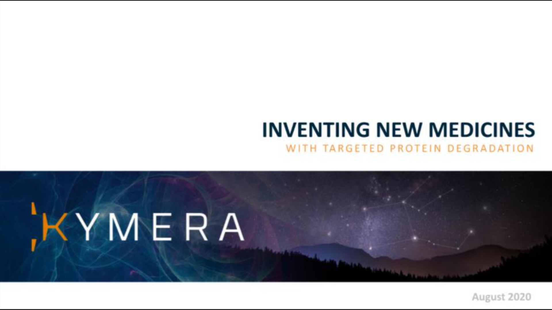 inventing new medicines | Kymera