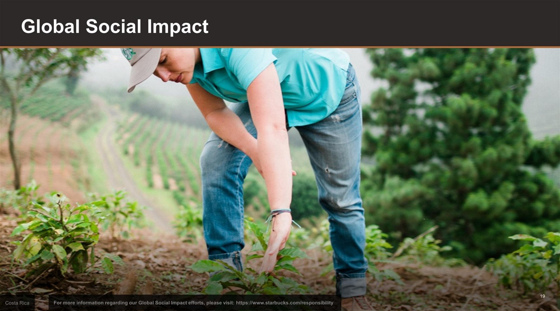 global social impact | Starbucks
