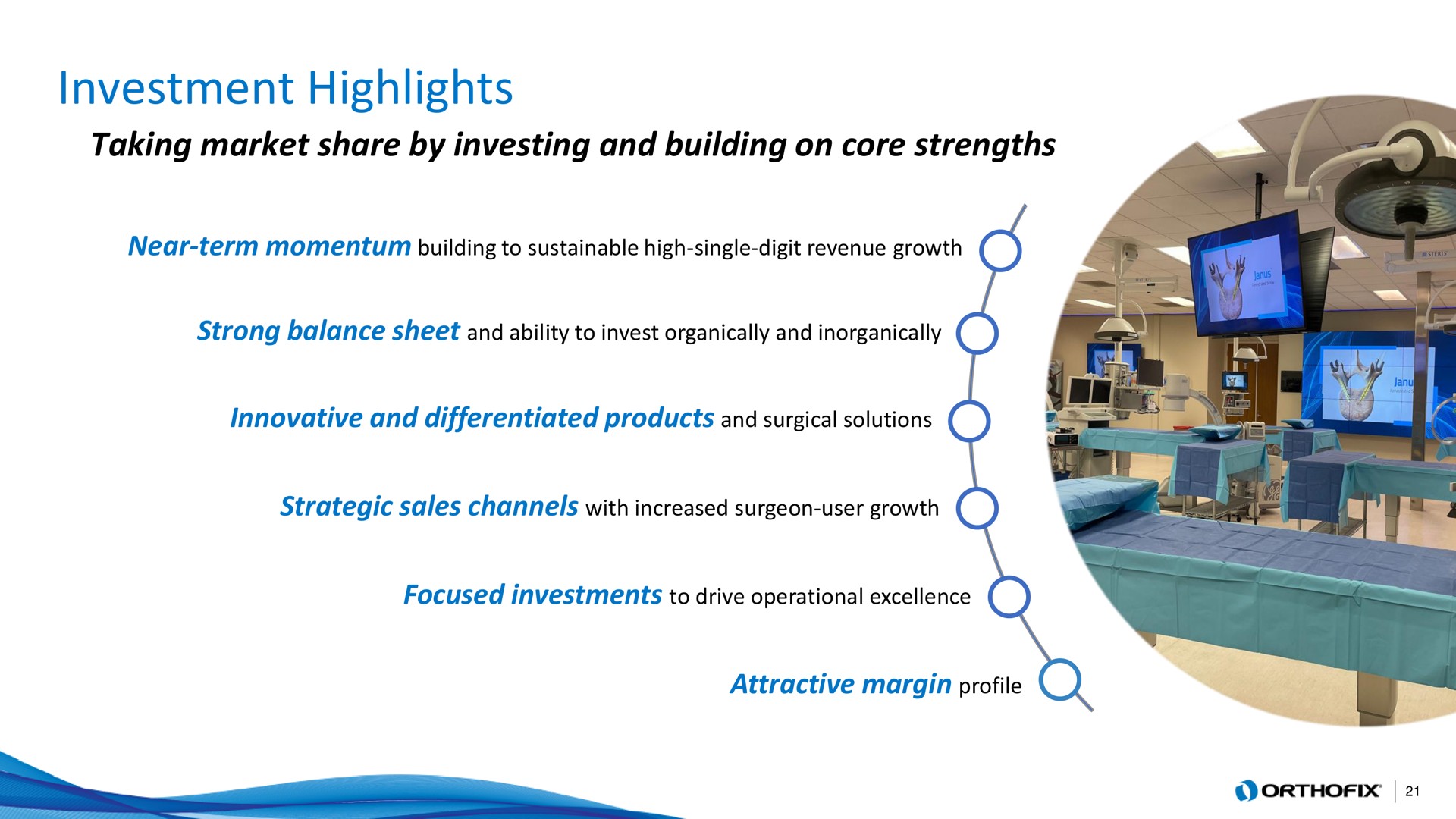 investment highlights bene | Orthofix