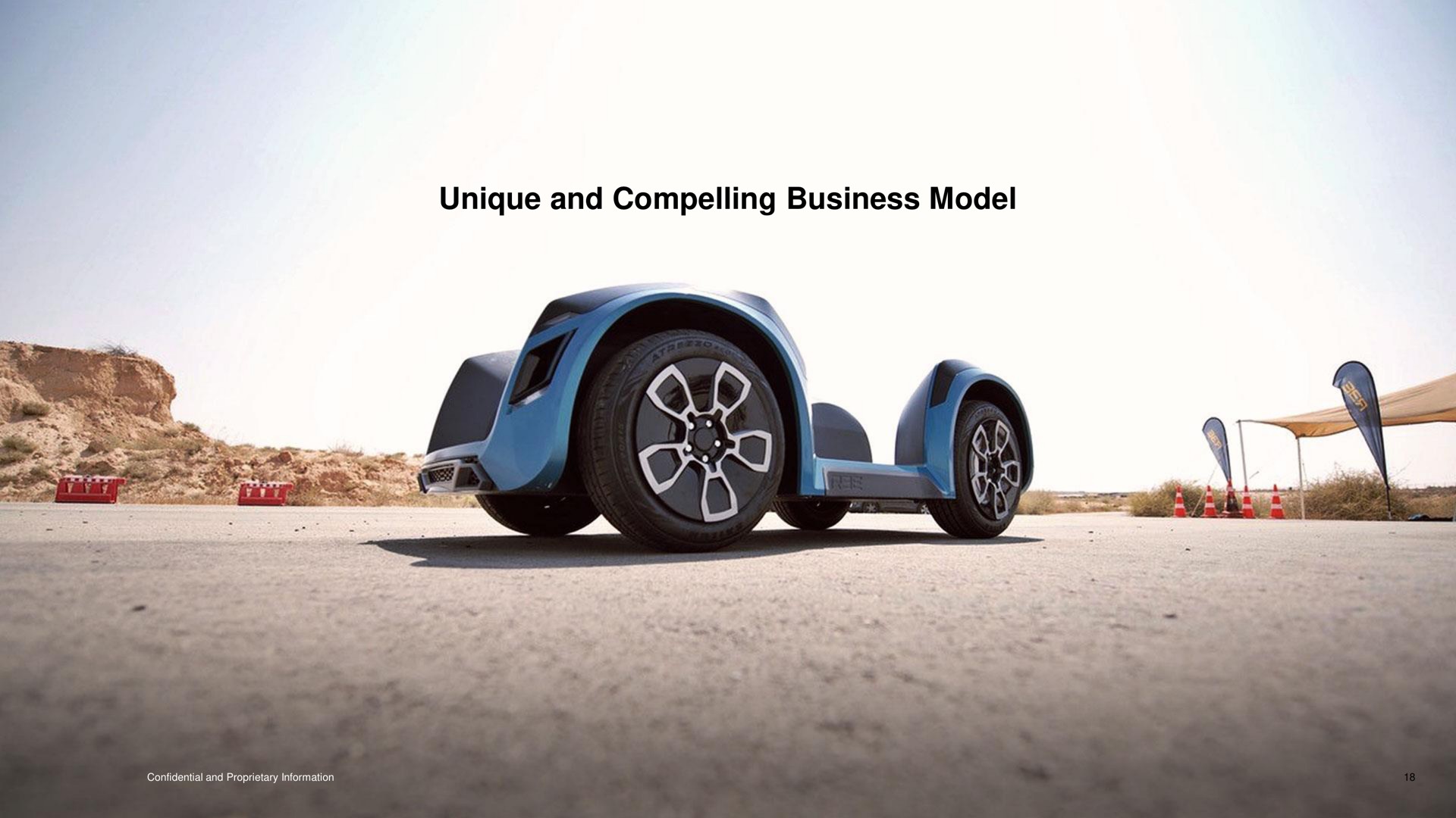 unique and compelling business model | REE